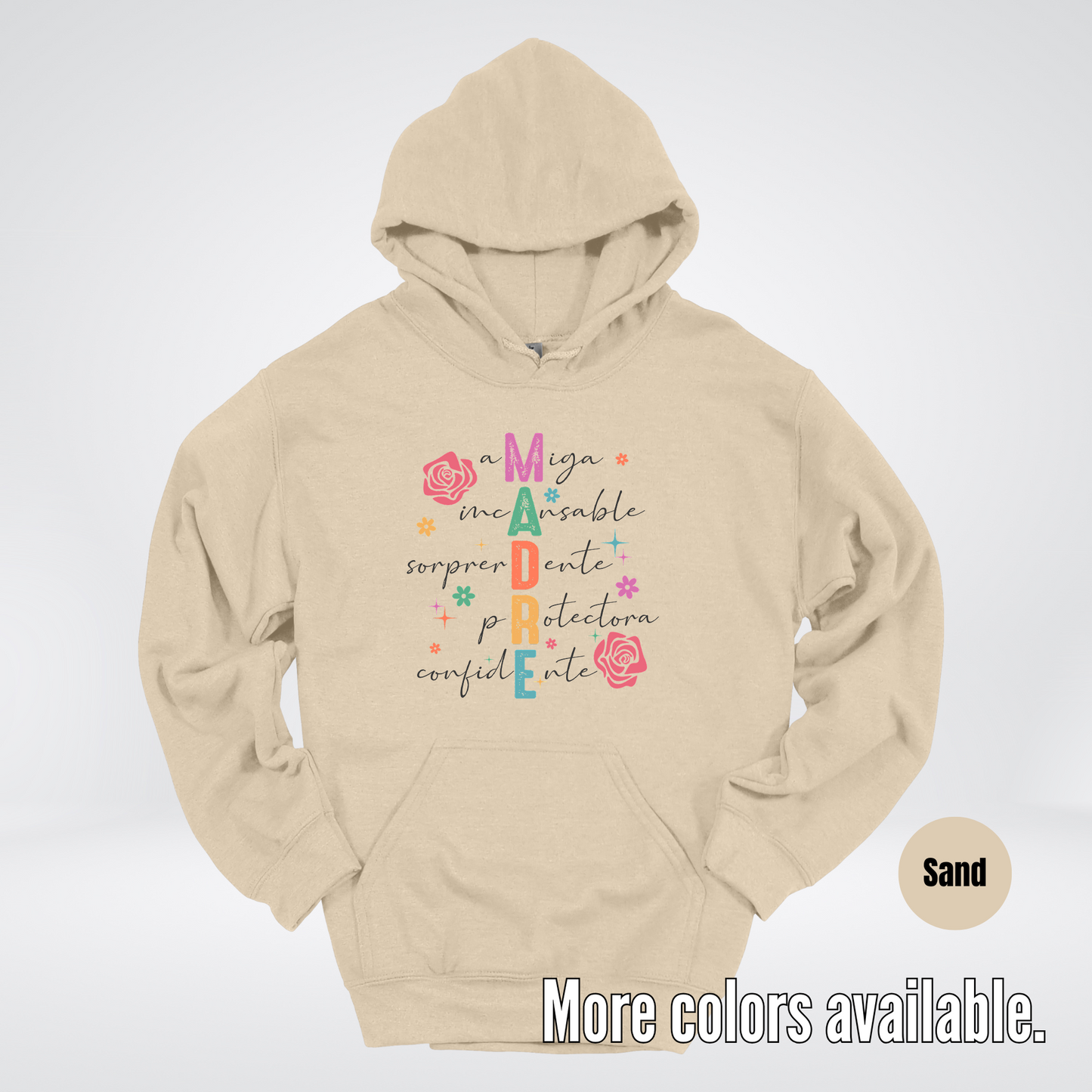 Madre Spanish Mother's Day Hoodie