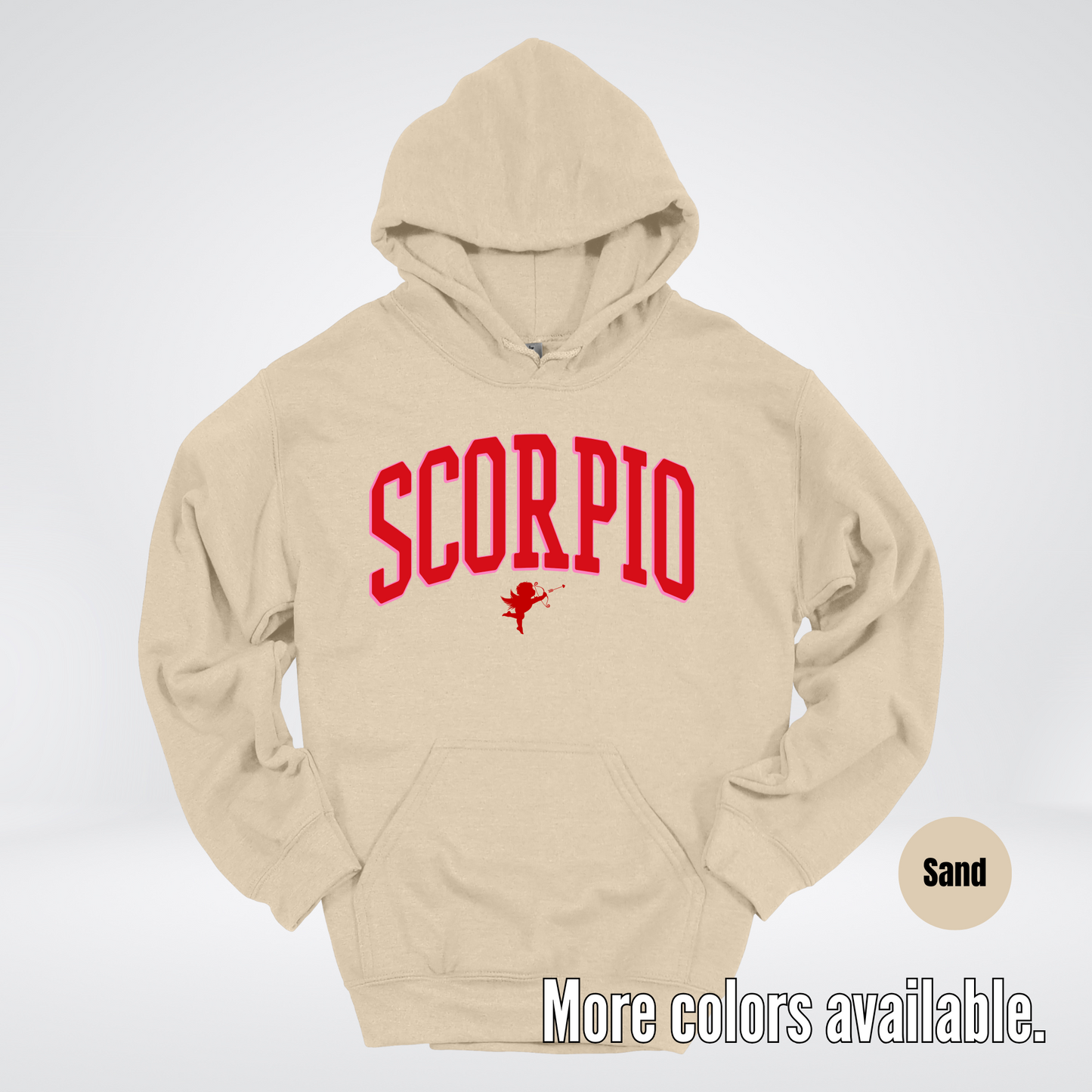 Scorpio Valentines Day Varsity Hoodie