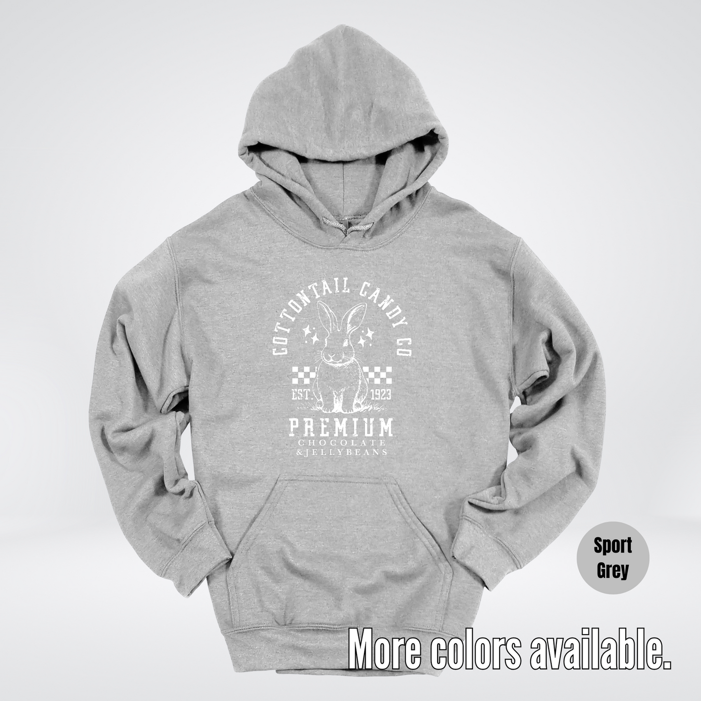 Cottontail Candy Co Premium Easter Hoodie