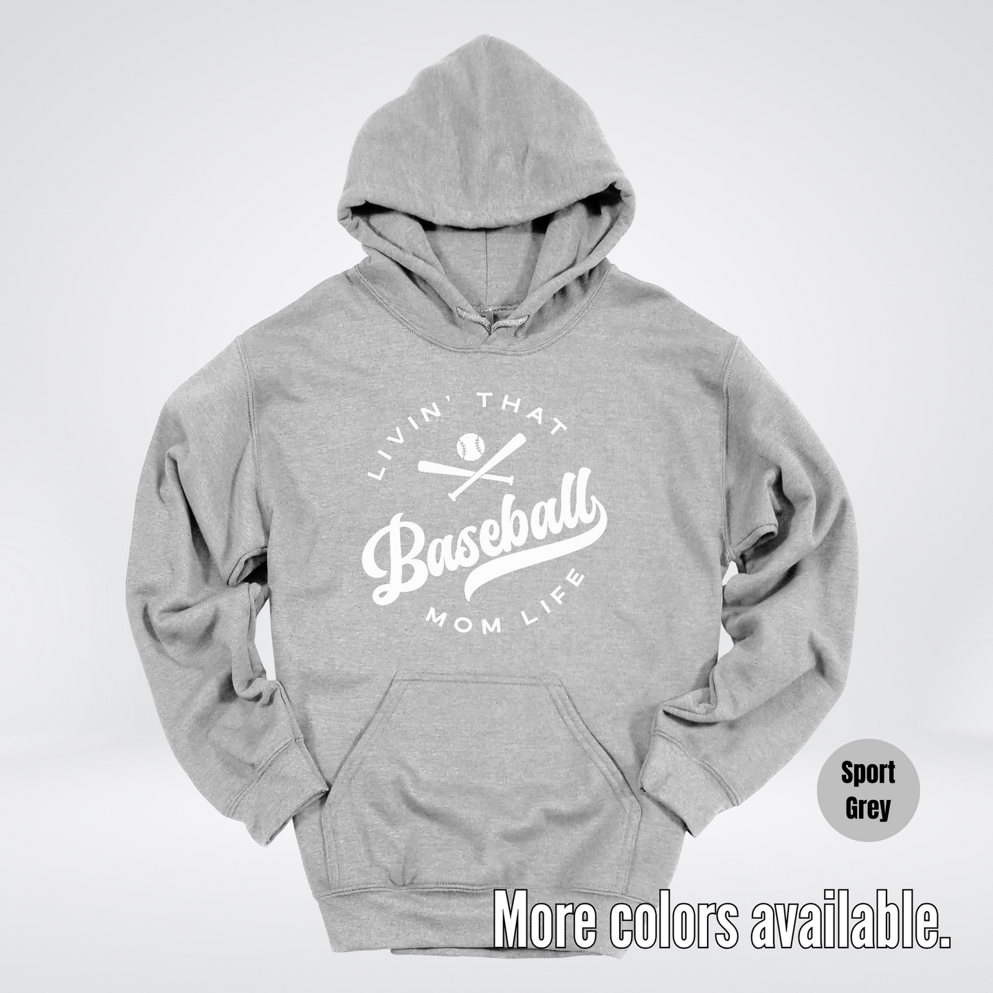 Livin’ That Baseball Mom Life Hoodie