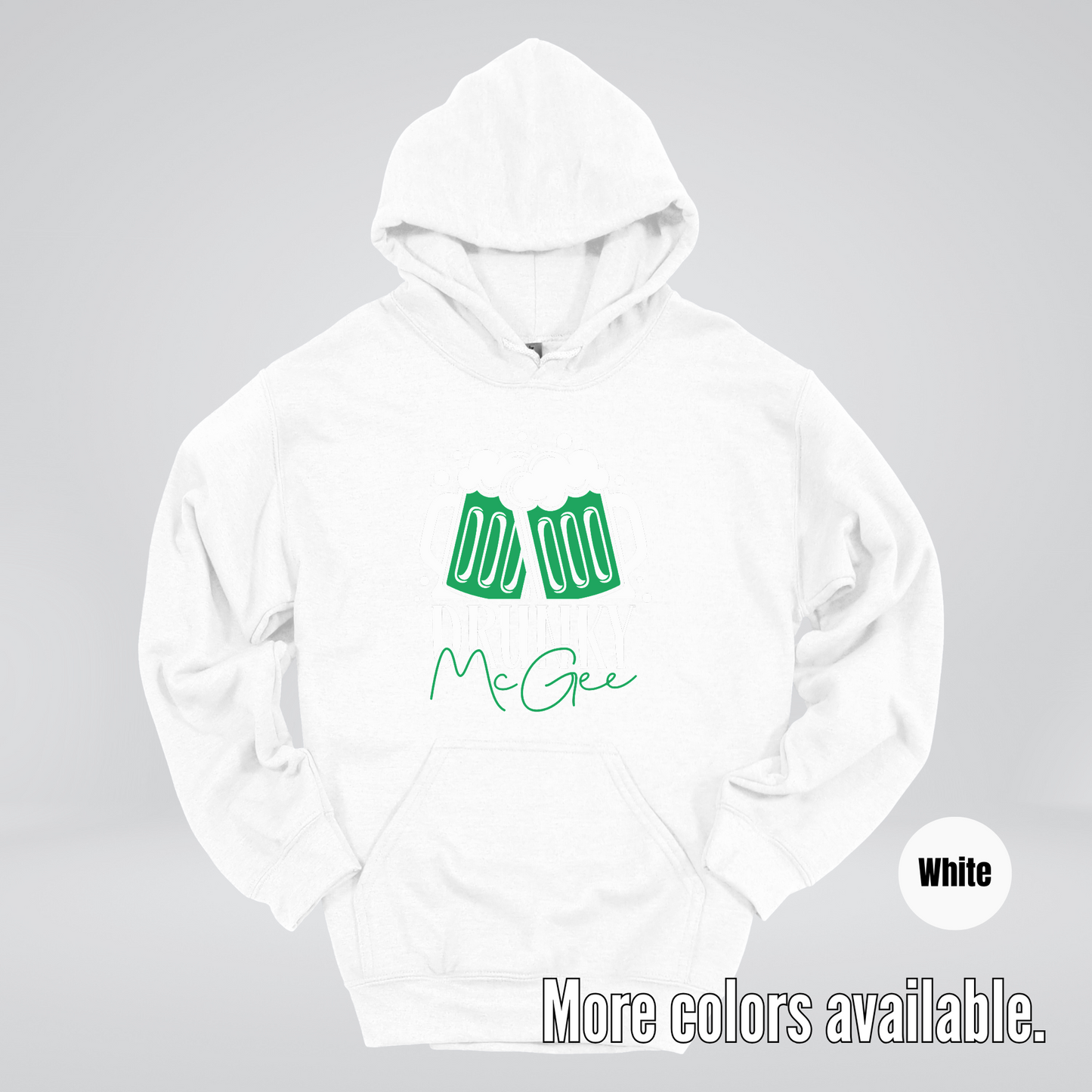 Drunky McGee – Saint Patrick’s Day Hoodie