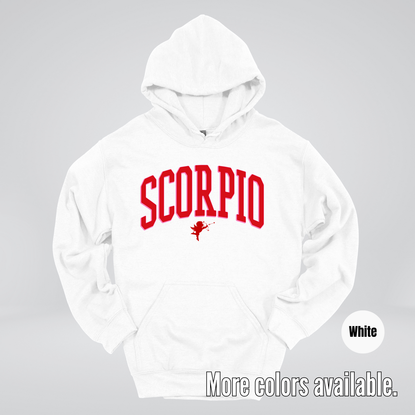 Scorpio Valentines Day Varsity Hoodie
