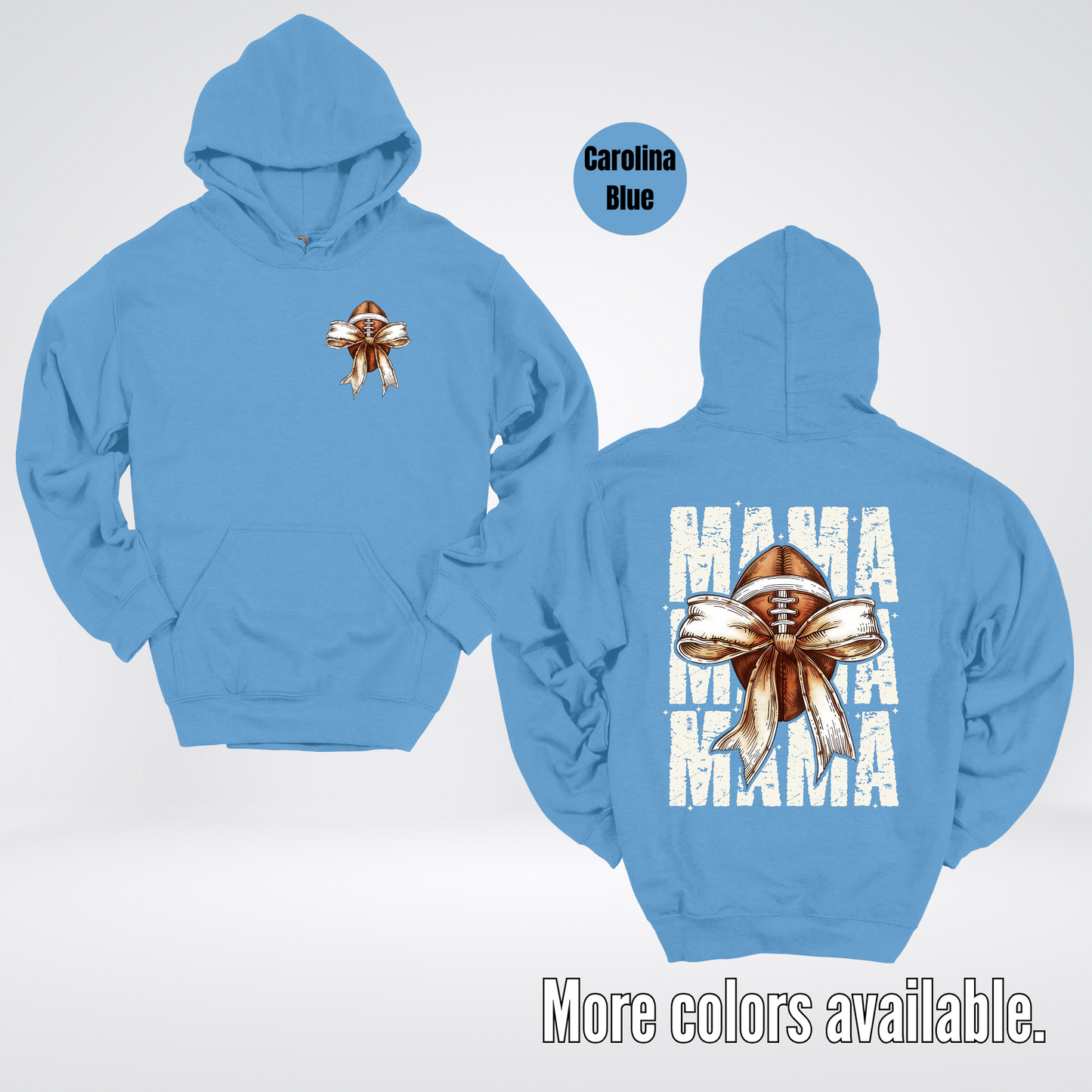 Coquette Football Mama Hoodie