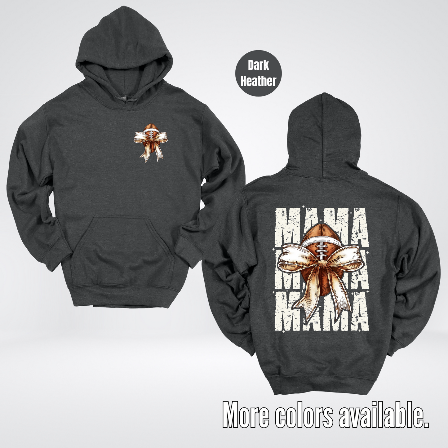 Coquette Football Mama Hoodie
