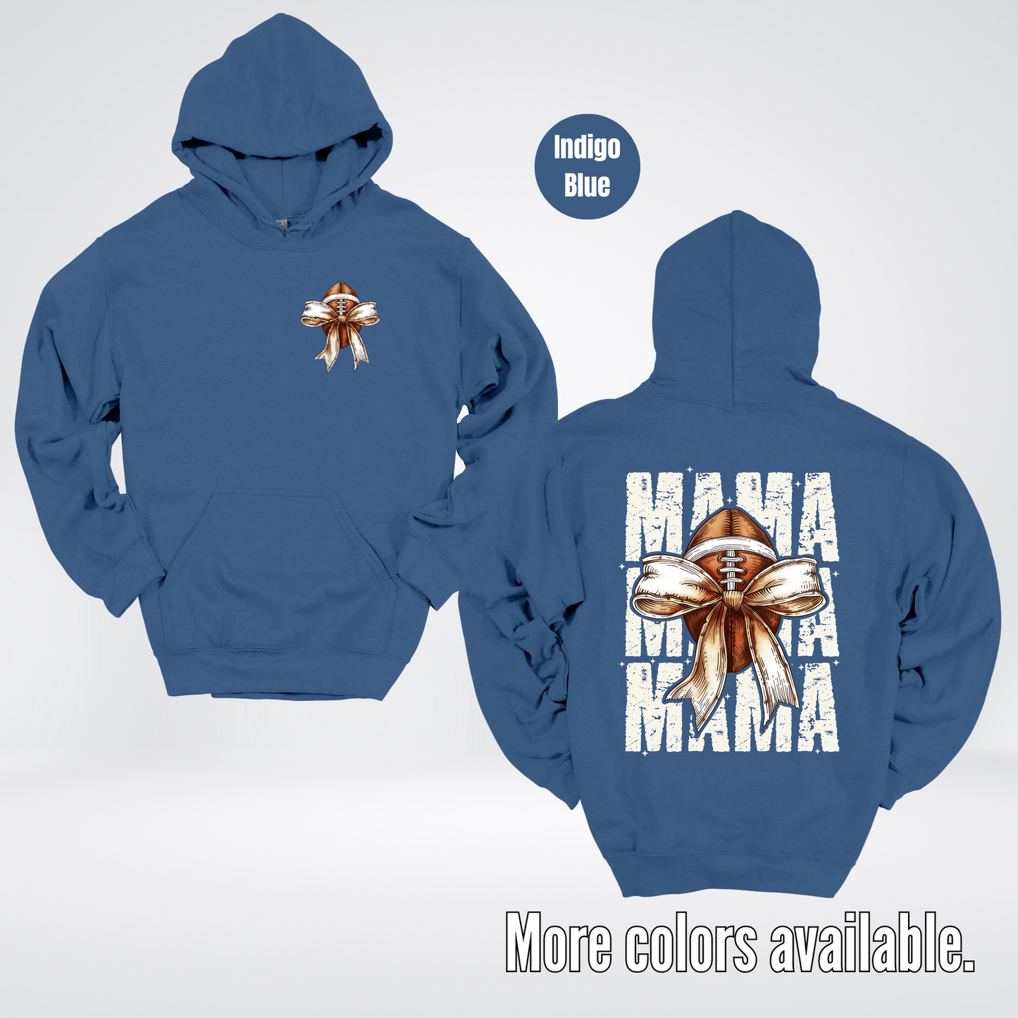 Coquette Football Mama Hoodie