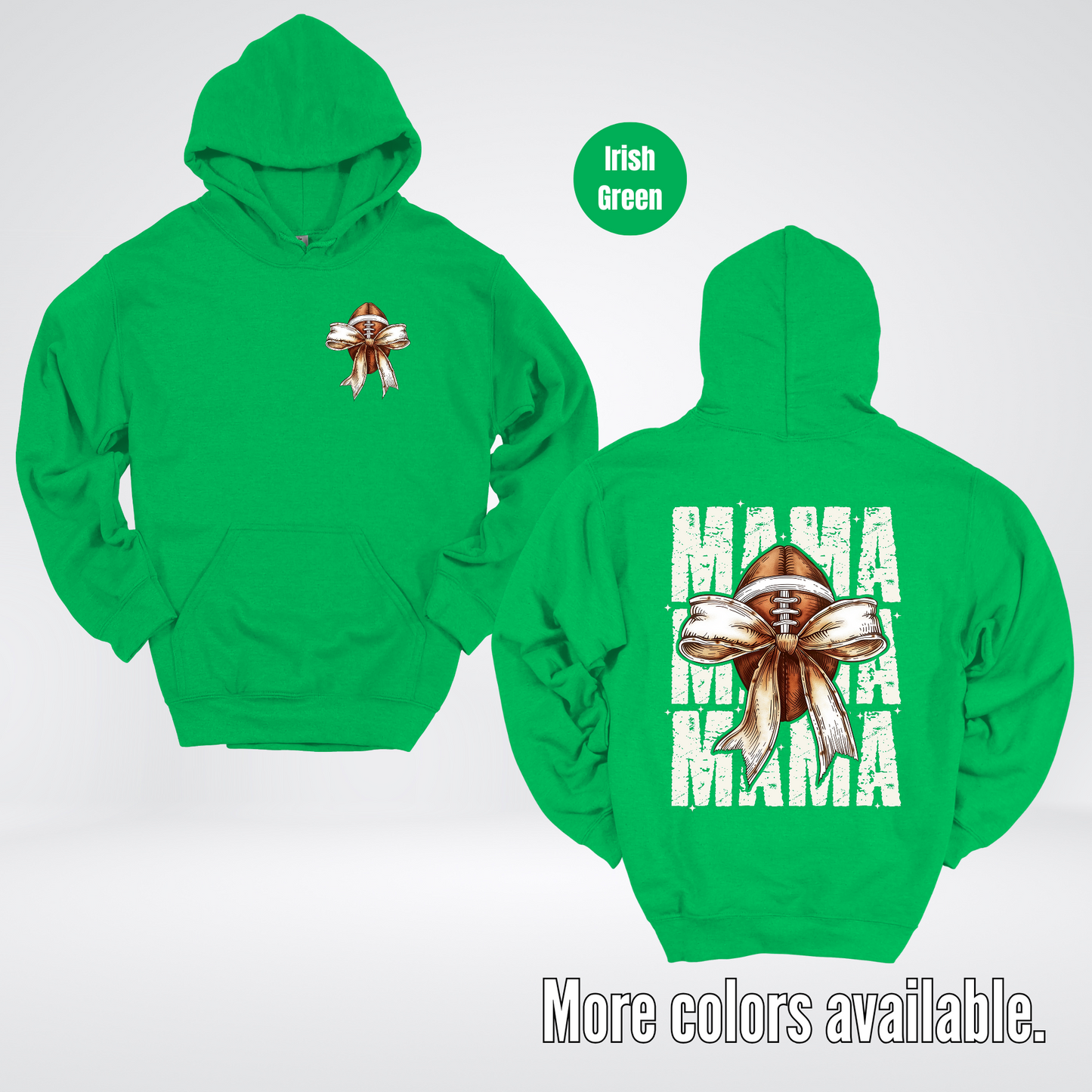 Coquette Football Mama Hoodie