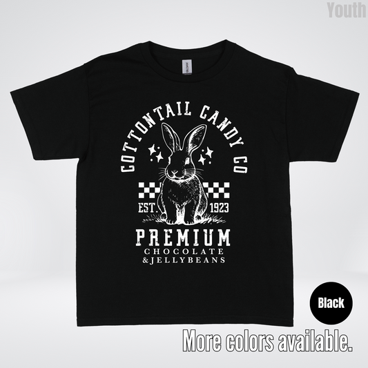 Cottontail Candy Co Premium  Easter Youth T-Shirt