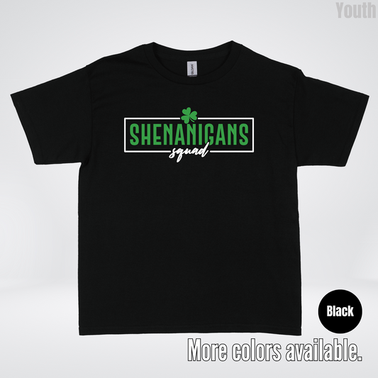 Shenanigans Squad 2 – Saint Patrick’s Day Youth T-Shirt