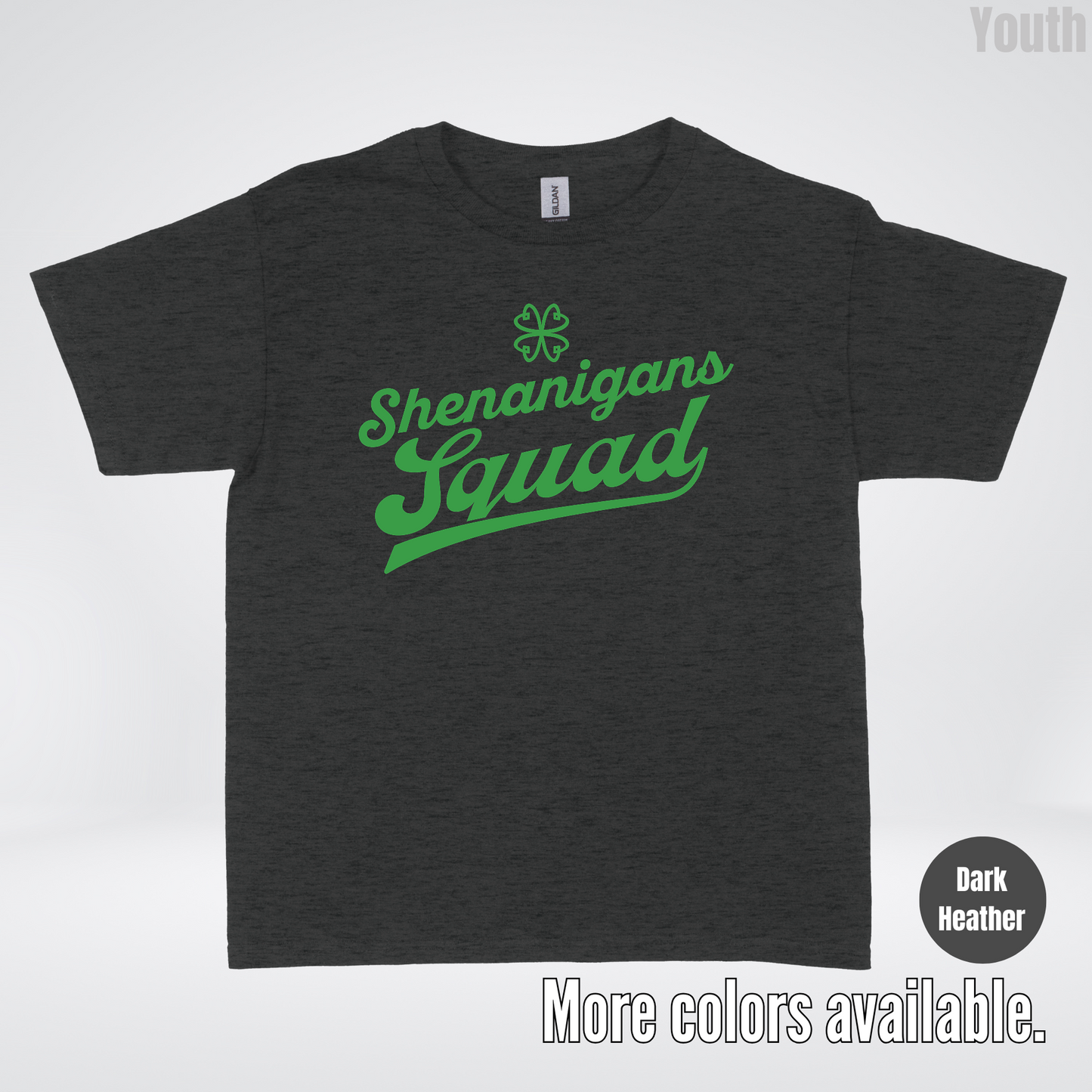 Shenanigans Squad - Green Design - St. Patrick's Day Youth T-Shirt