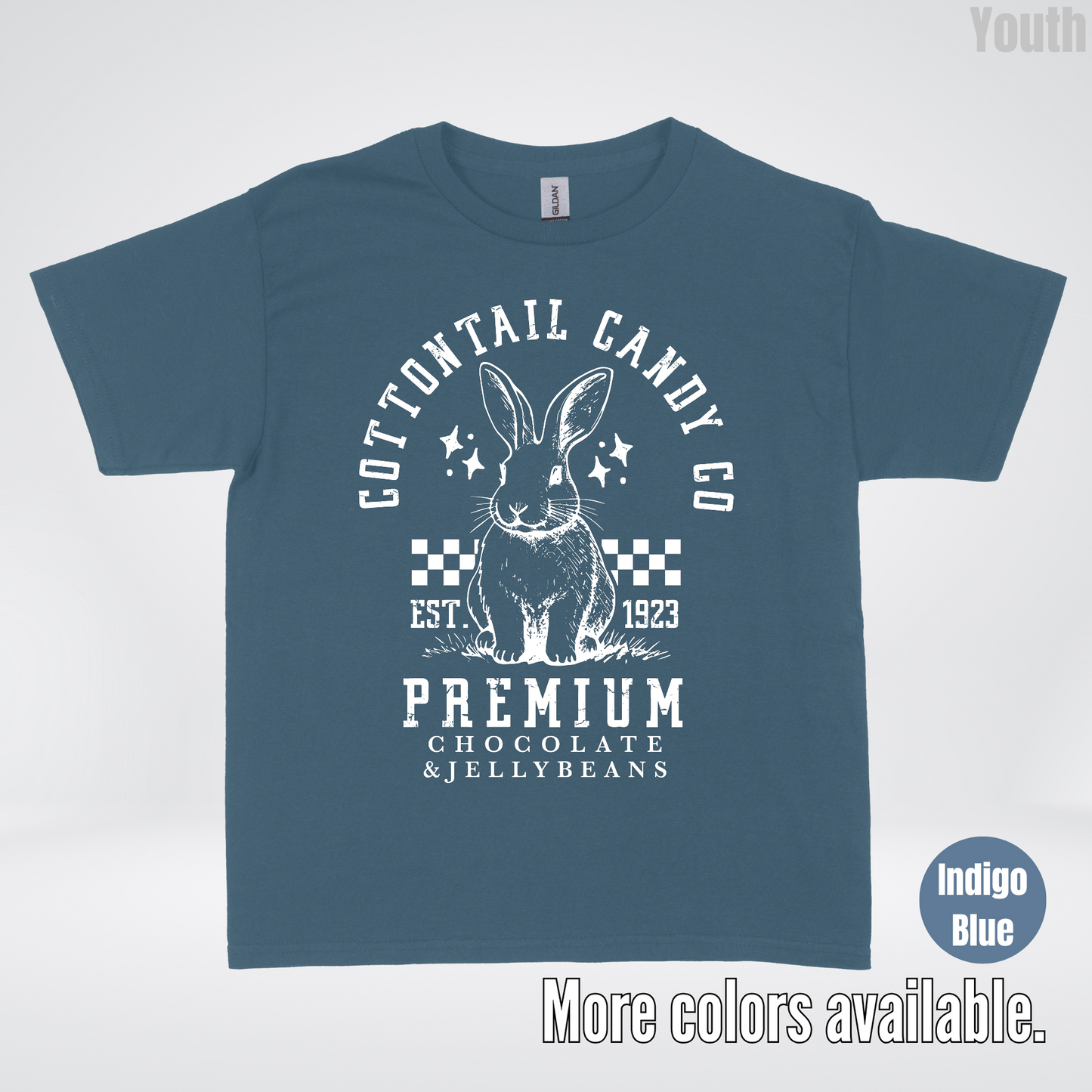 Cottontail Candy Co Premium Easter Youth T-Shirt