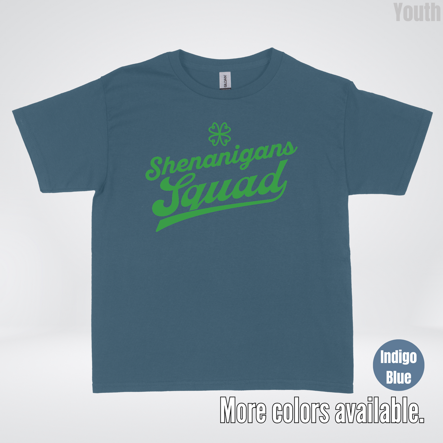 Shenanigans Squad - Green Design - St. Patrick's Day Youth T-Shirt