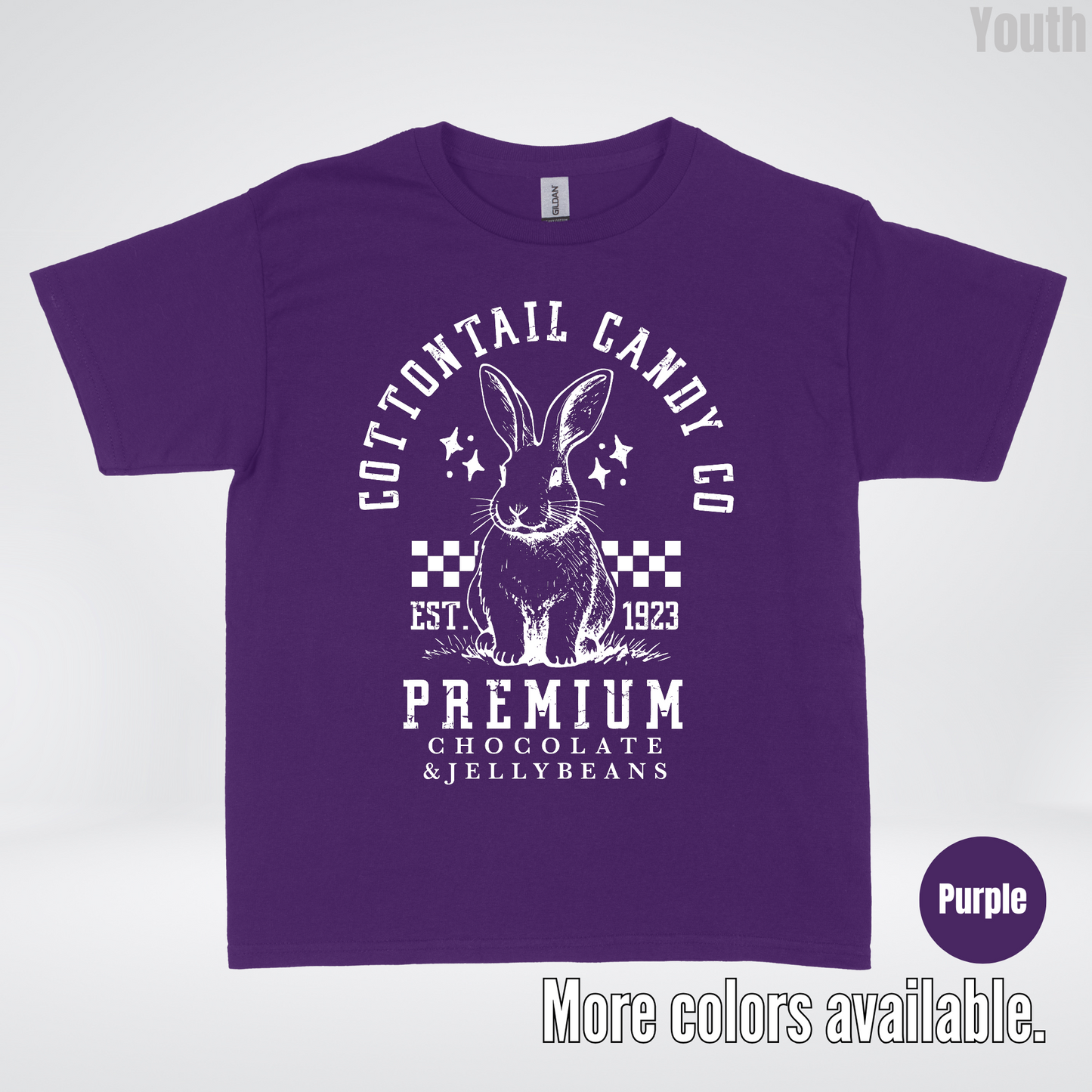 Cottontail Candy Co Premium Easter Youth T-Shirt