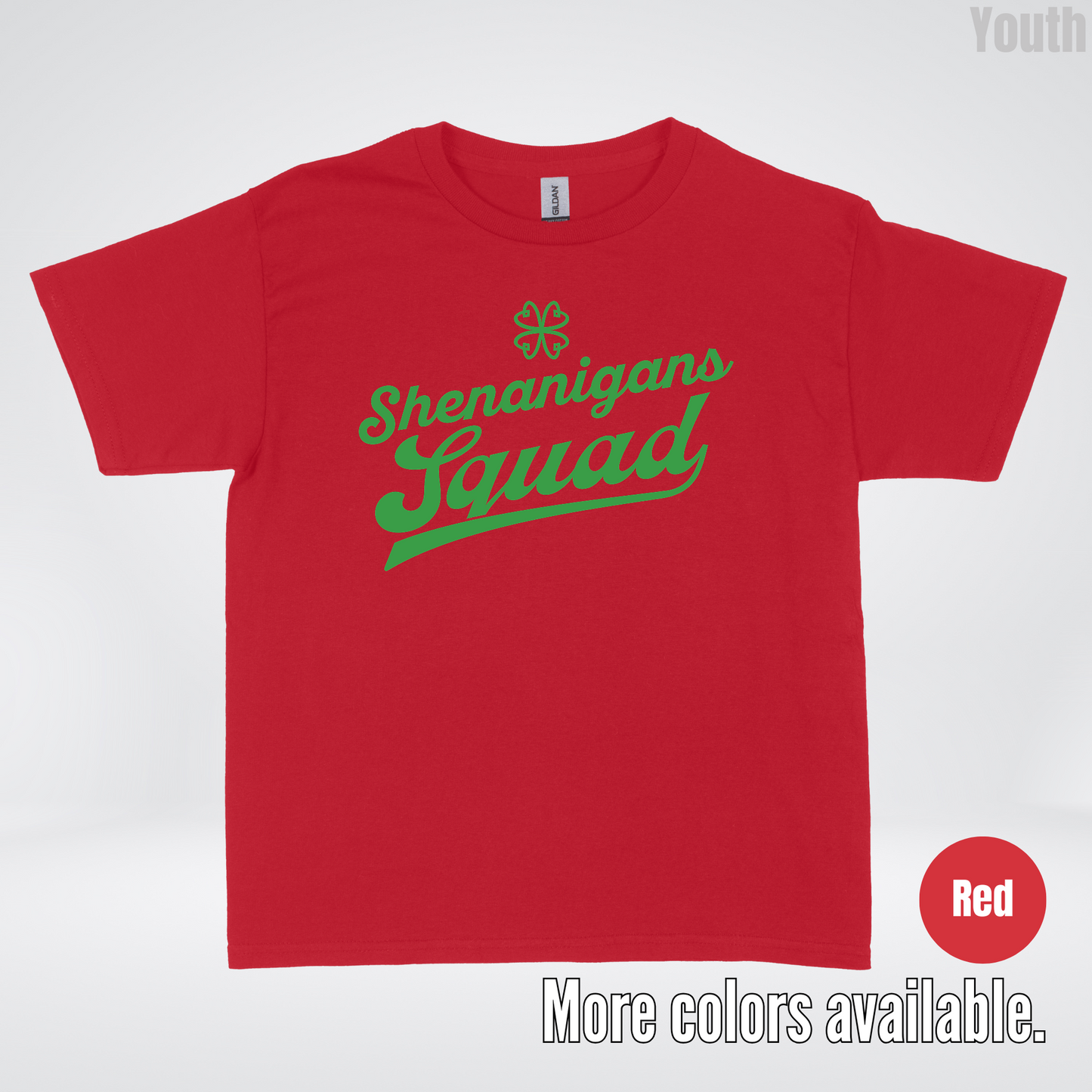 Shenanigans Squad - Green Design - St. Patrick's Day Youth T-Shirt