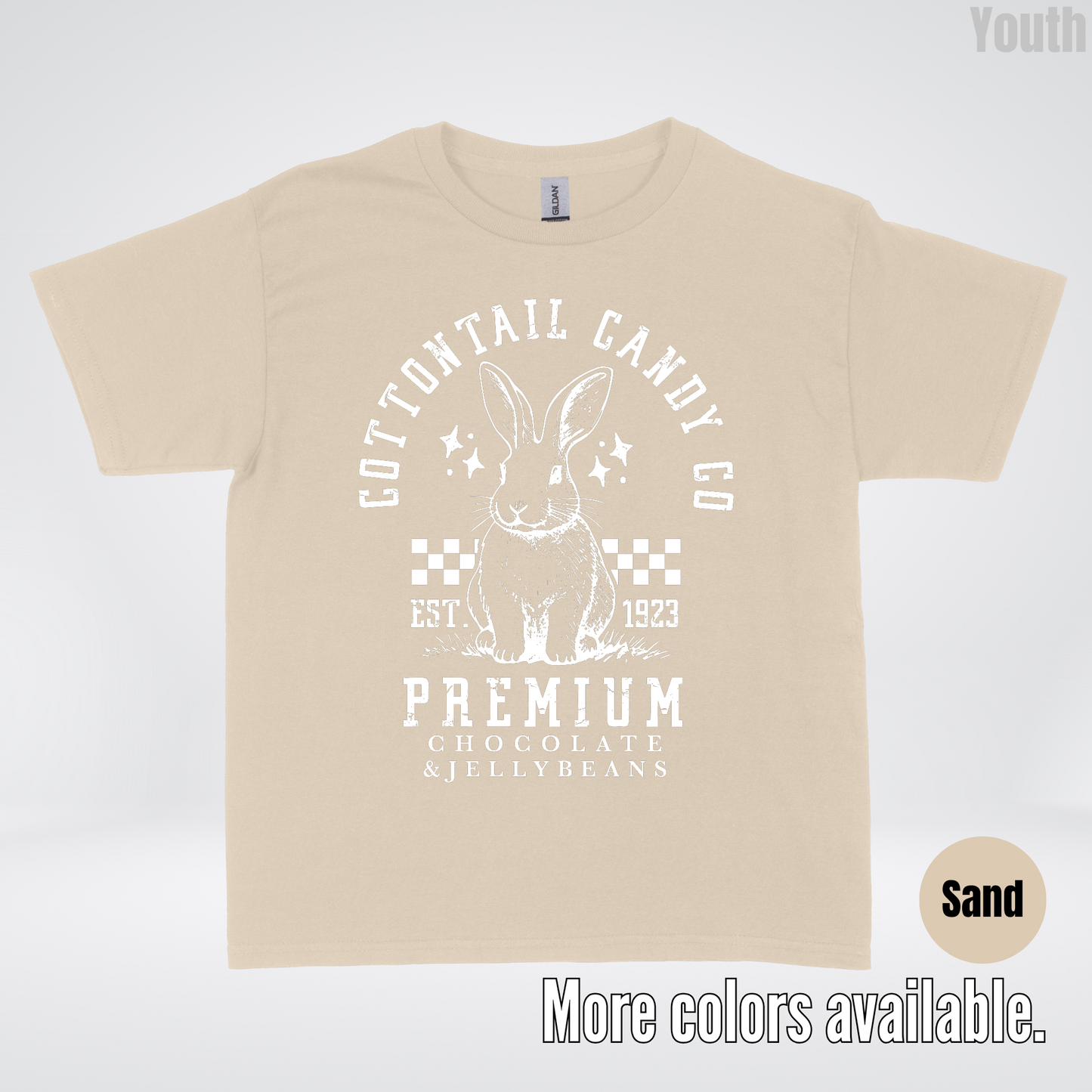 Cottontail Candy Co Premium Easter Youth T-Shirt