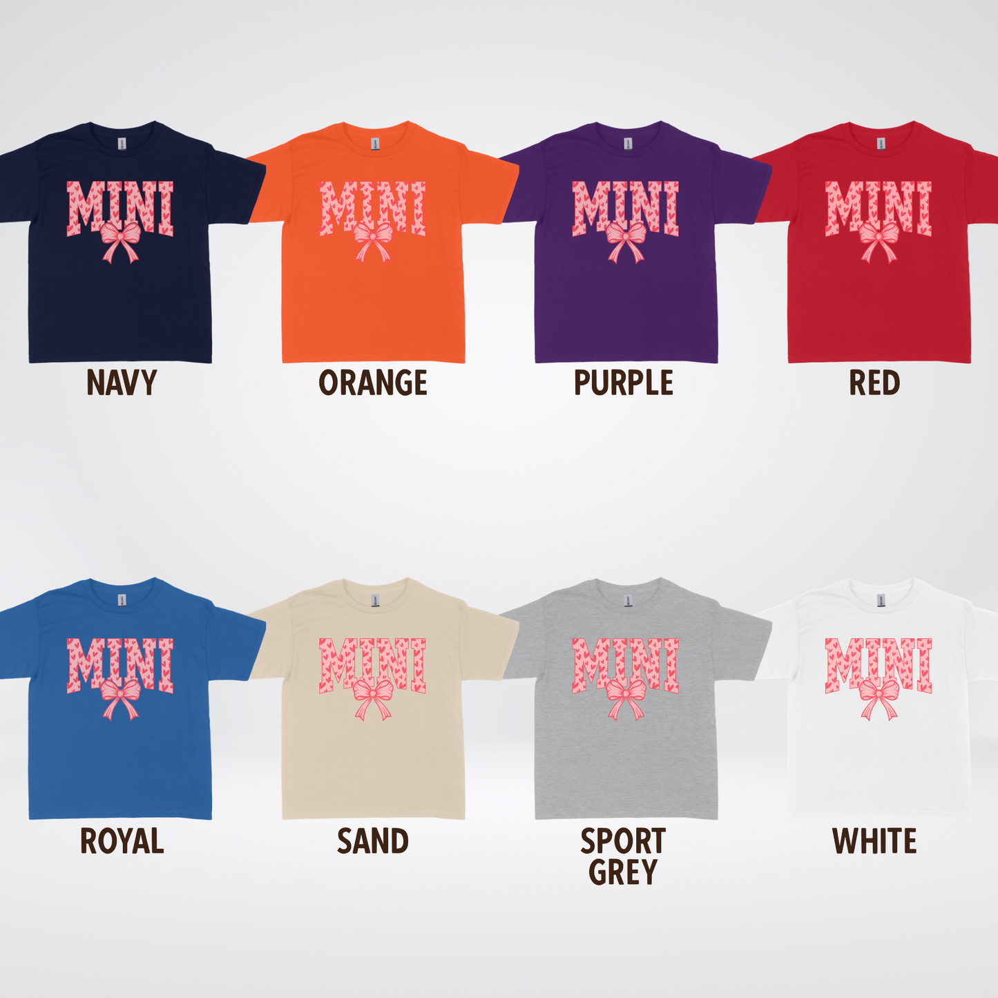 Mini Coquette Hearts Valentines Day Youth T-Shirt