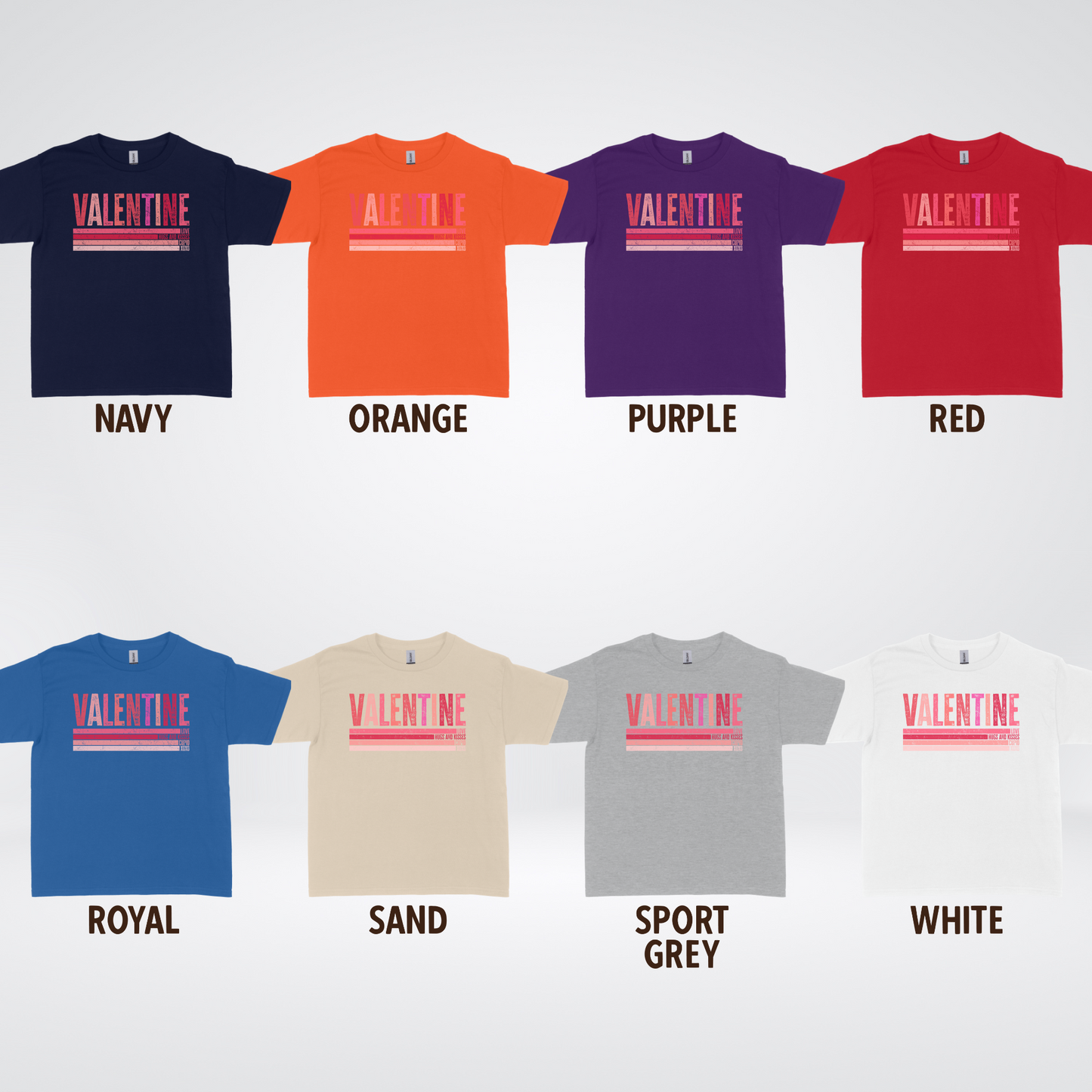 Valentine Hugs & Kisses Youth T-Shirt