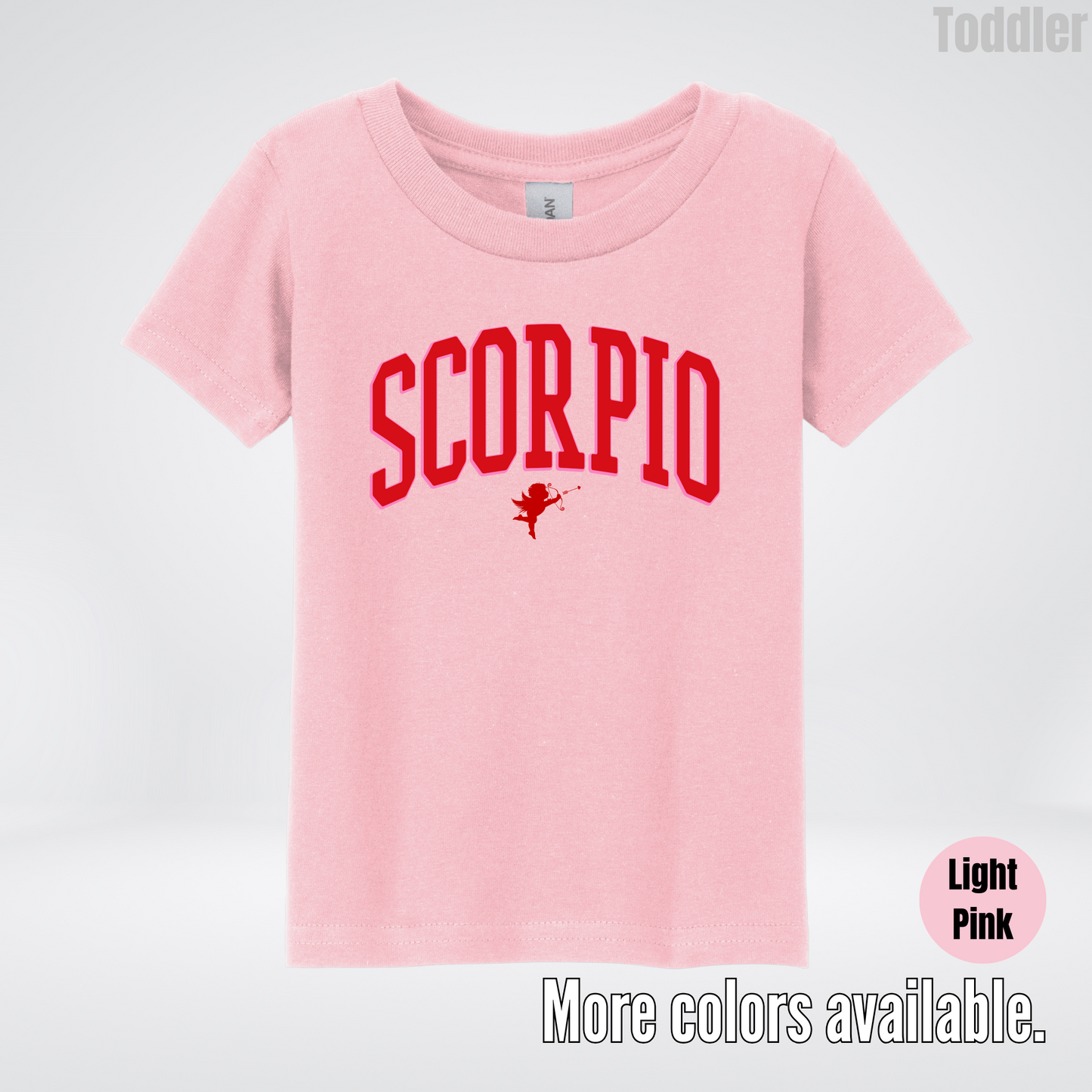 Scorpio Valentines Day Varsity Toddler T-Shirt
