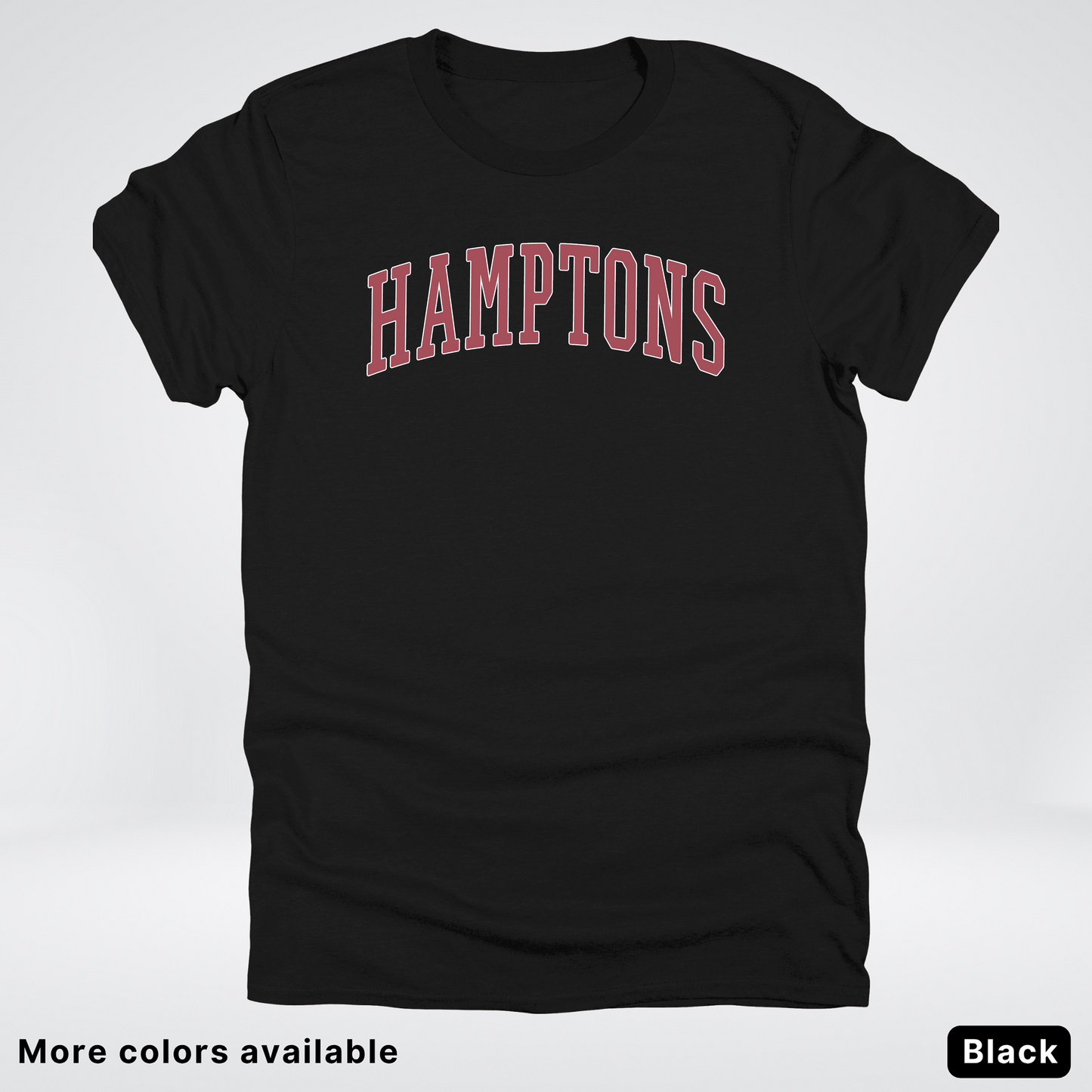 Hamptons Destination - Red Design - T-Shirt