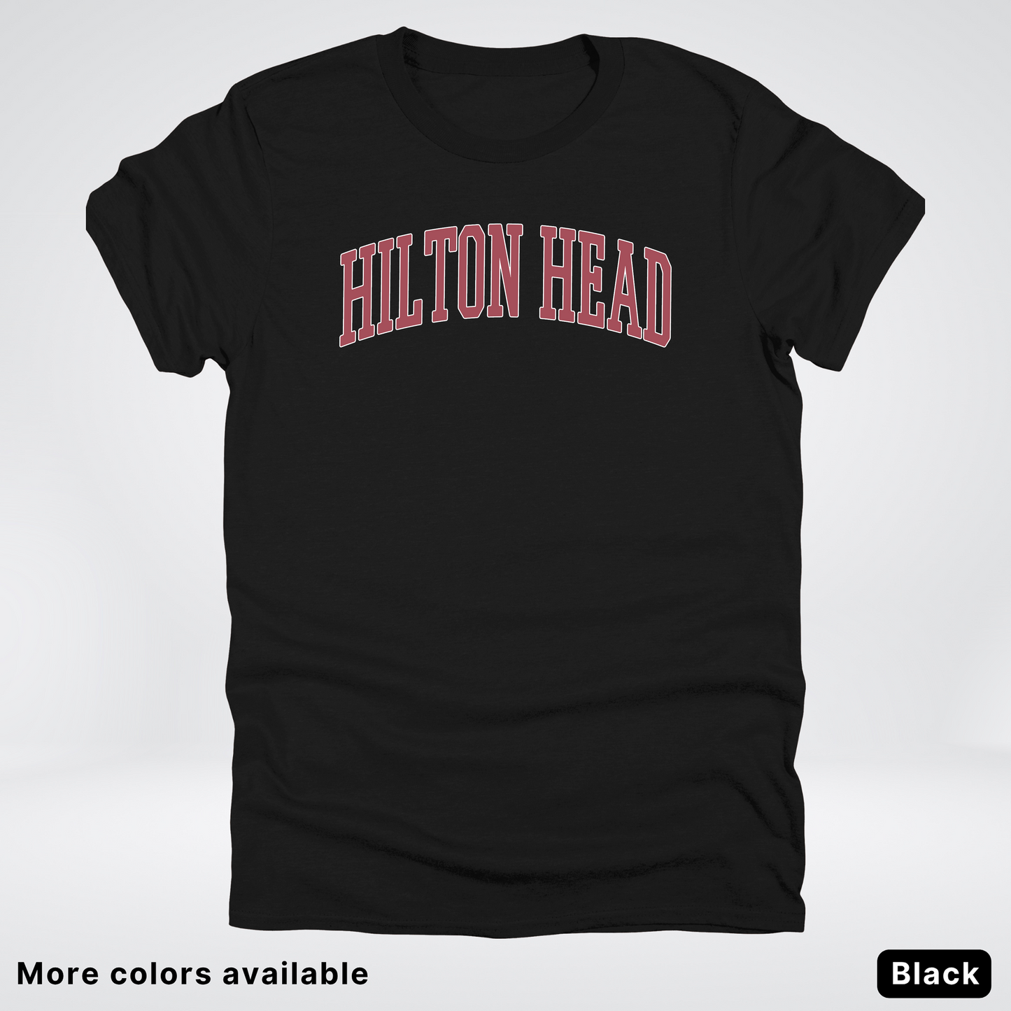 Hilton Head Destination - Red Design - T-Shirt