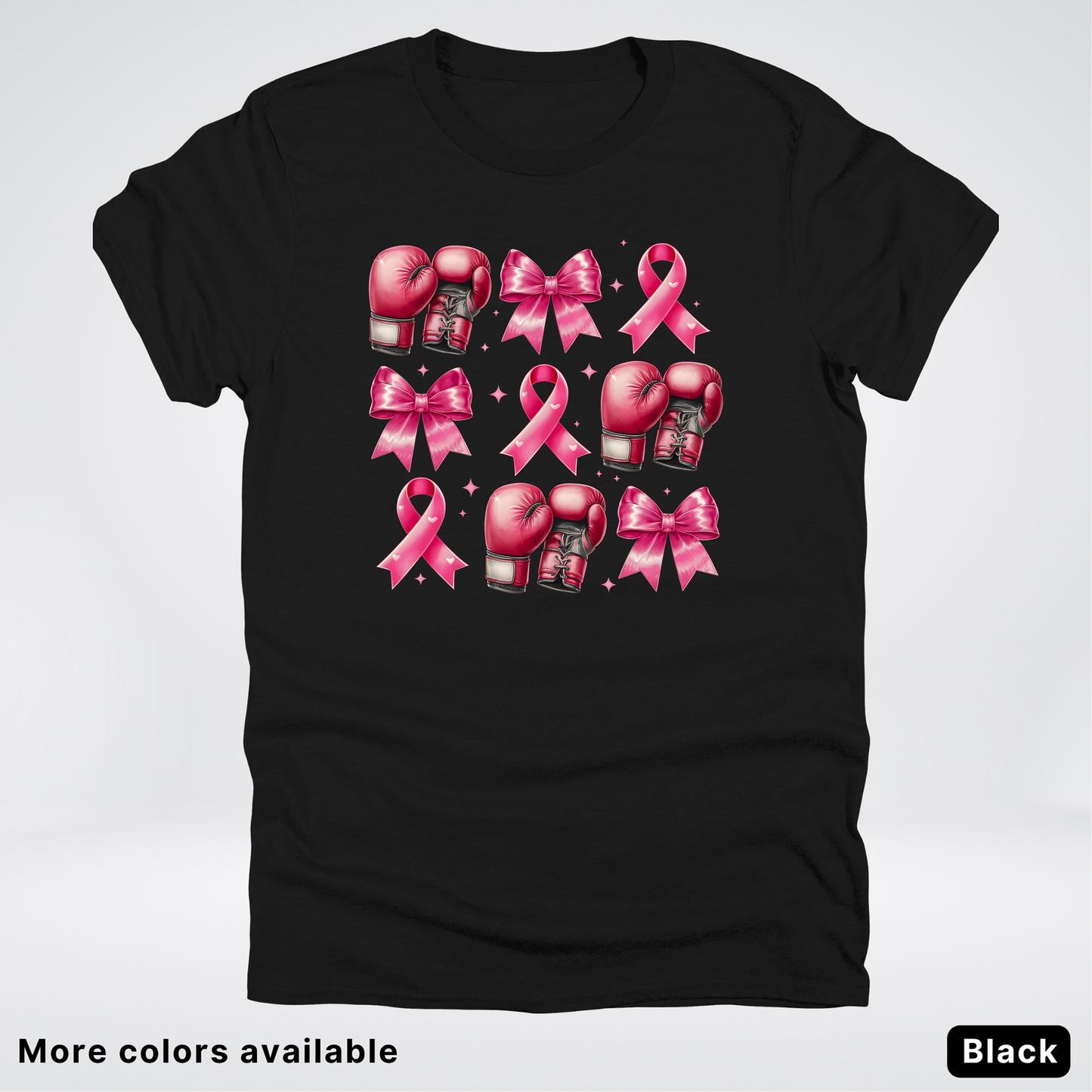 Boxing Coquette Pink Ribbon Pink Out - T-Shirt