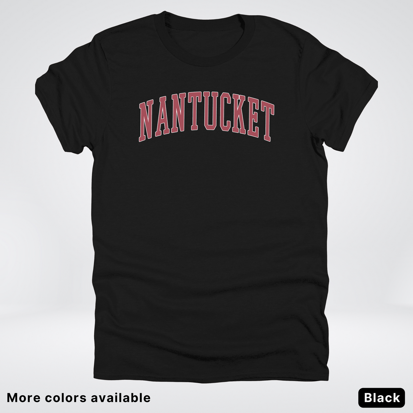 Nantucket Destination - Red Design - T-Shirt
