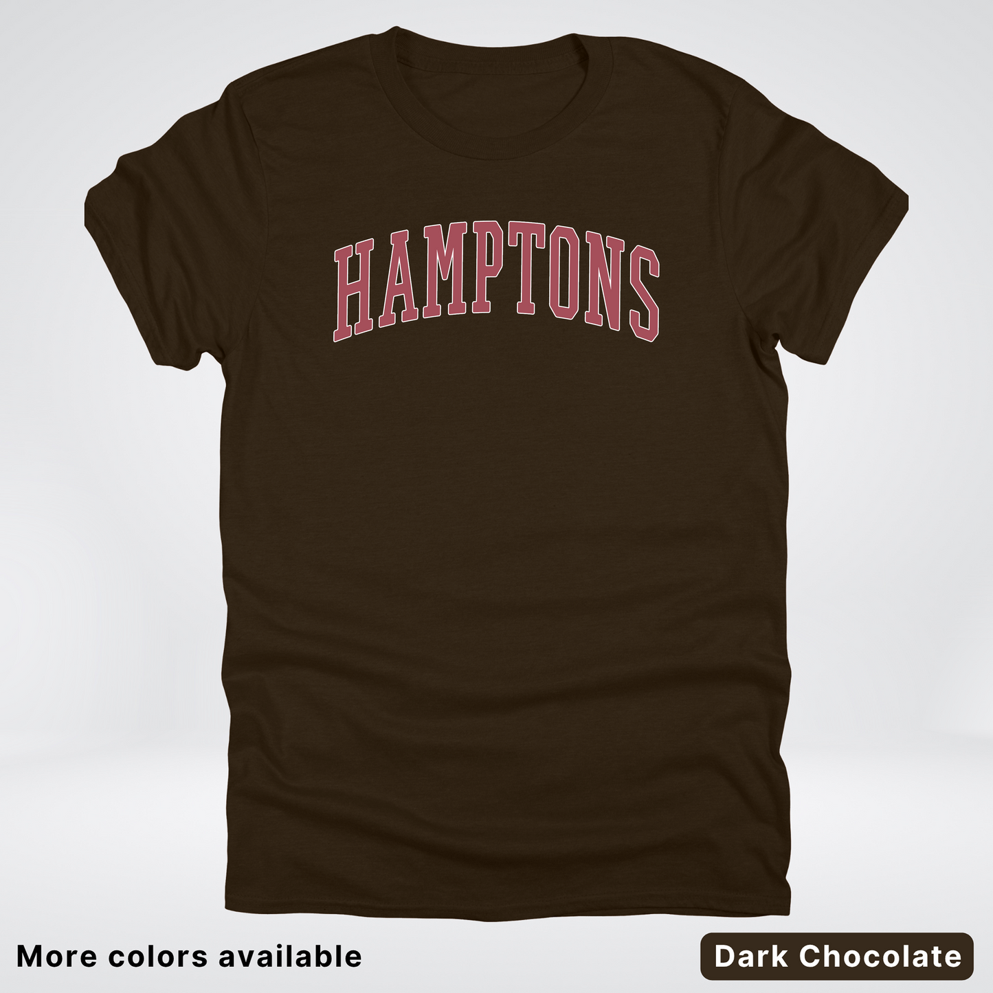 Hamptons Destination - Red Design - T-Shirt