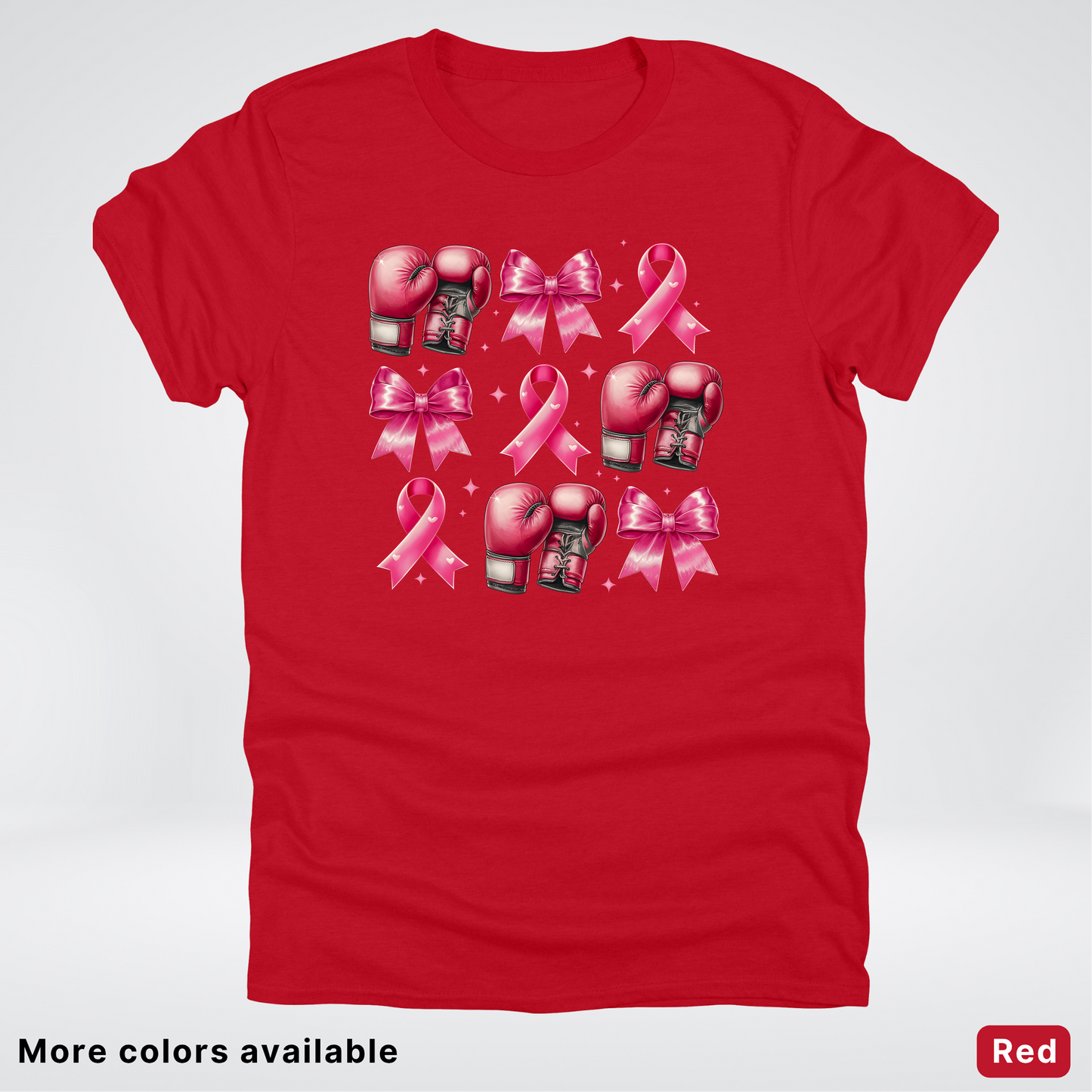 Boxing Coquette Pink Ribbon Pink Out - T-Shirt