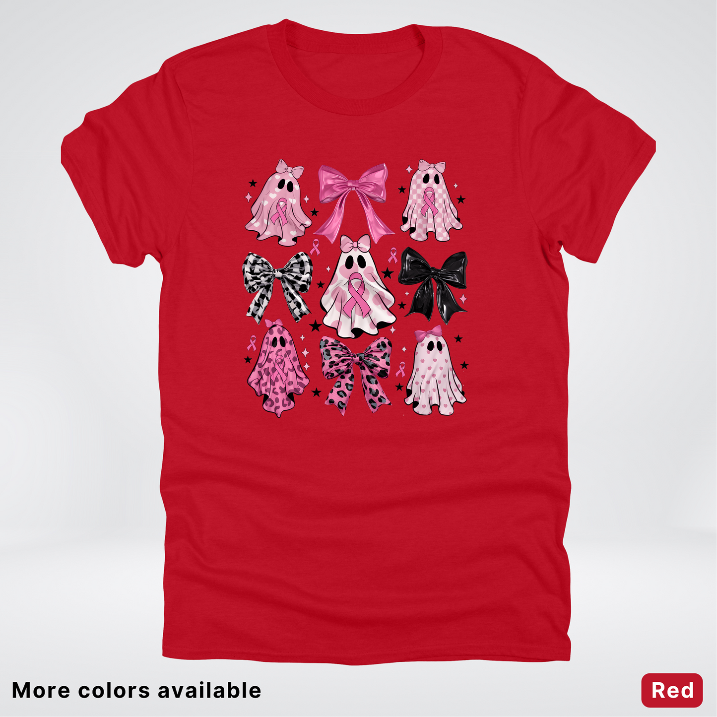Ghost & Bows Pink Out Coquette - T-Shirt