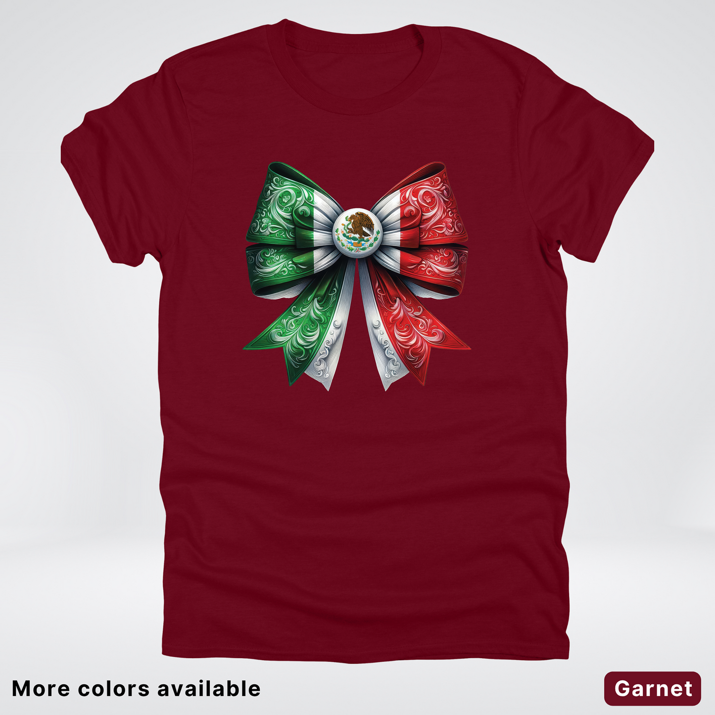 Mexico Coquette Independencia De Mexico Hispanic Heritage Month T-Shirt