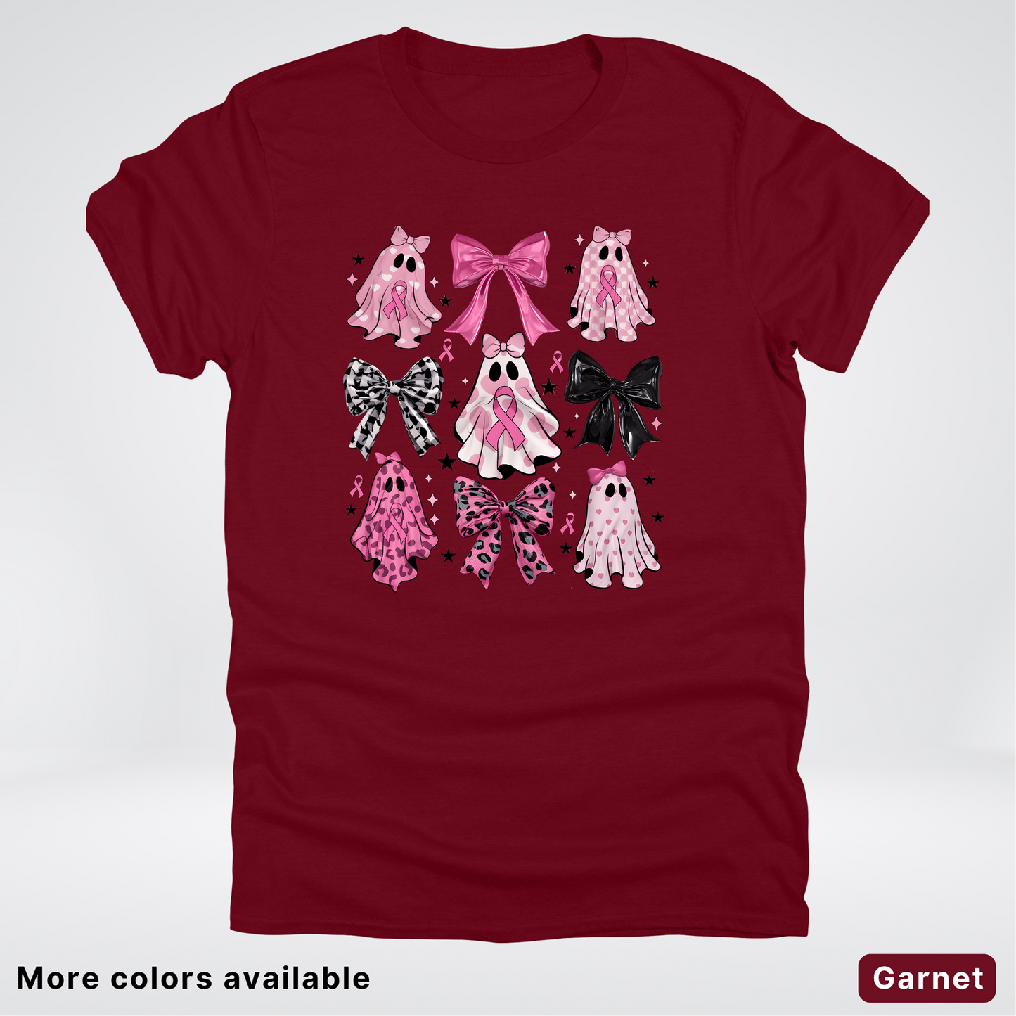 Ghost & Bows Pink Out Coquette - T-Shirt