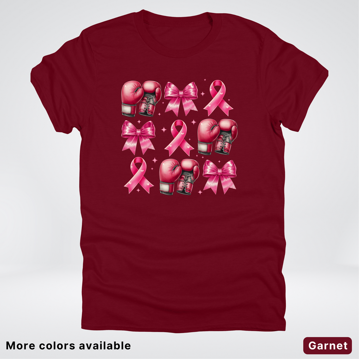 Boxing Coquette Pink Ribbon Pink Out - T-Shirt
