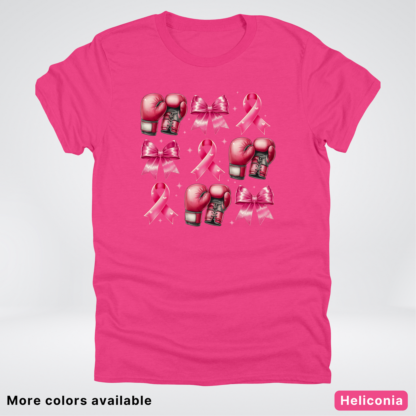 Boxing Coquette Pink Ribbon Pink Out - T-Shirt