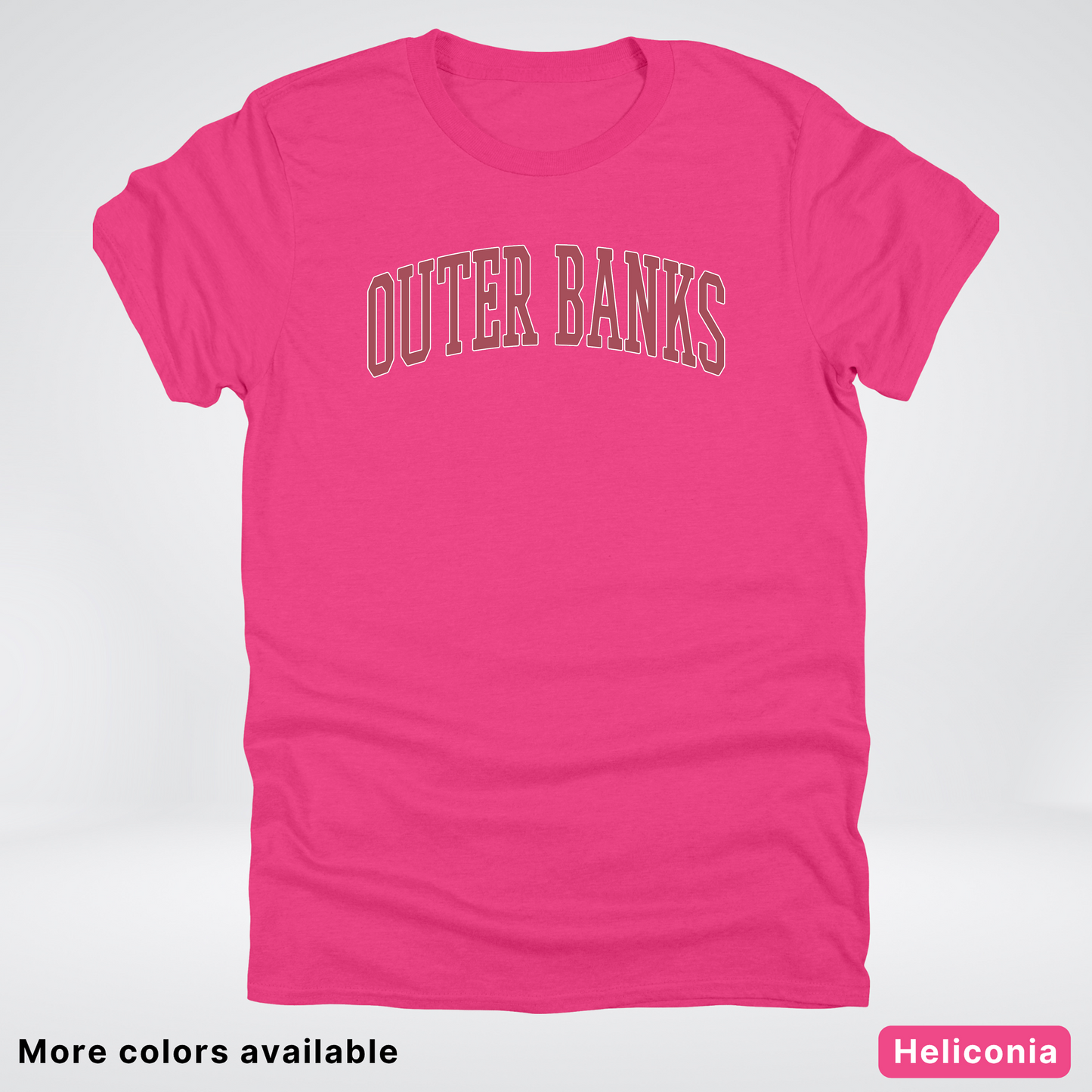 Outer Banks Destination - Red Design - T-Shirt