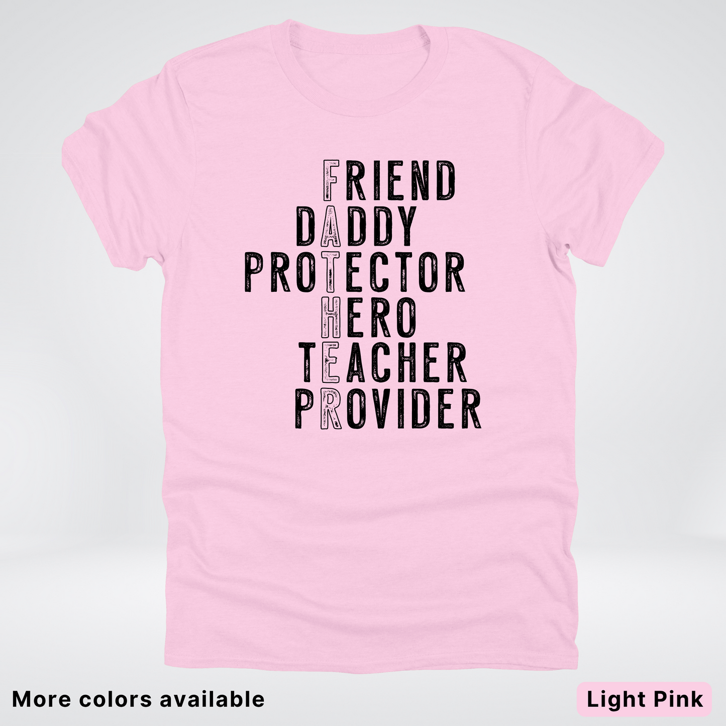 Father Crossword - Black Design – Father’s Day T-Shirt