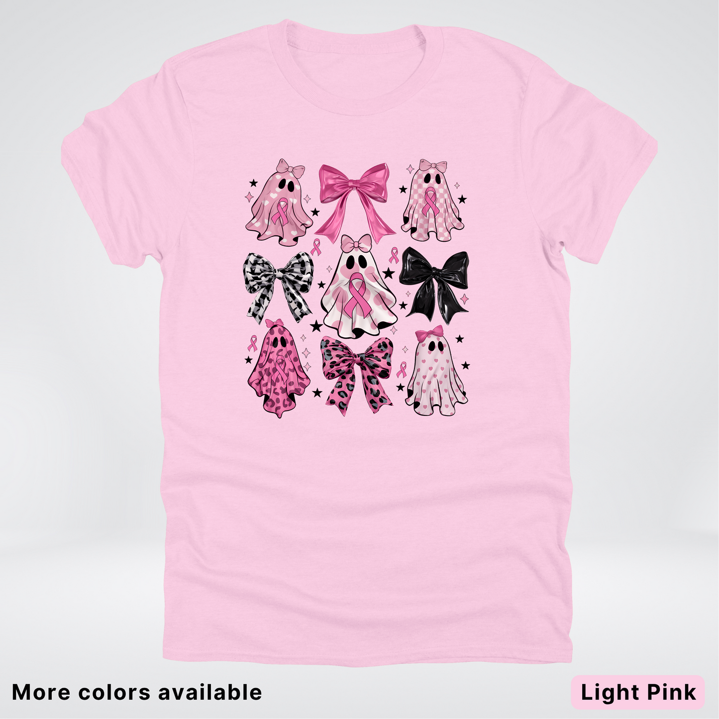 Ghost & Bows Pink Out Coquette - T-Shirt