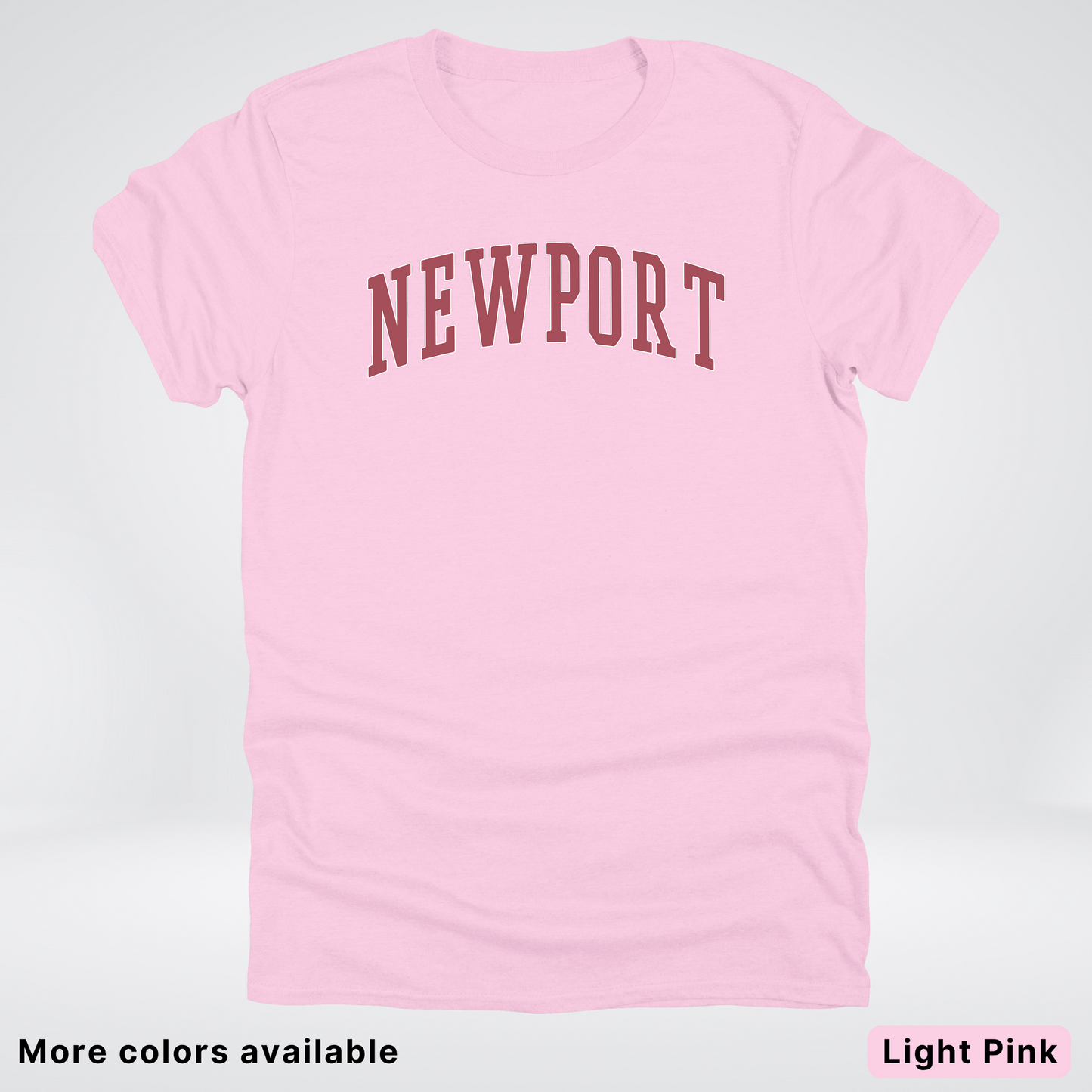 Newport Destination - Red Design - T-Shirt