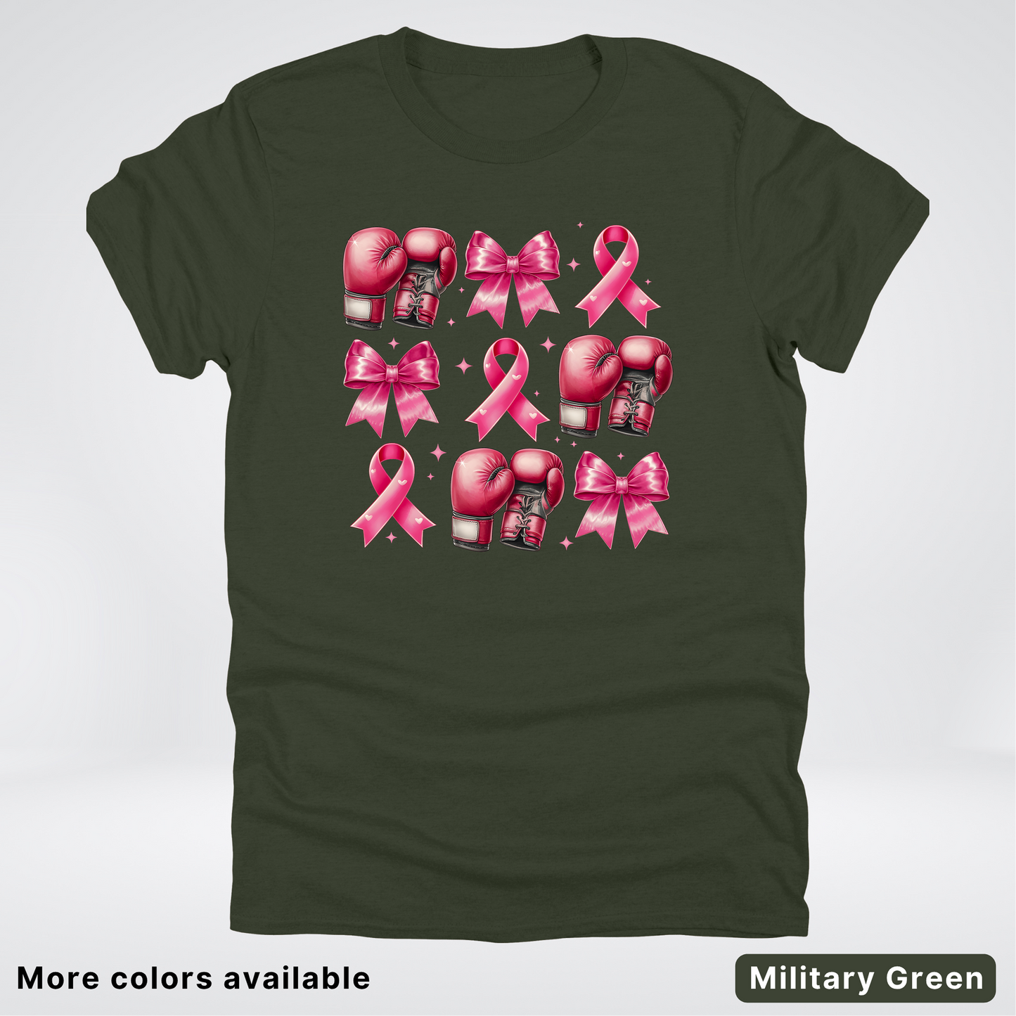 Boxing Coquette Pink Ribbon Pink Out - T-Shirt