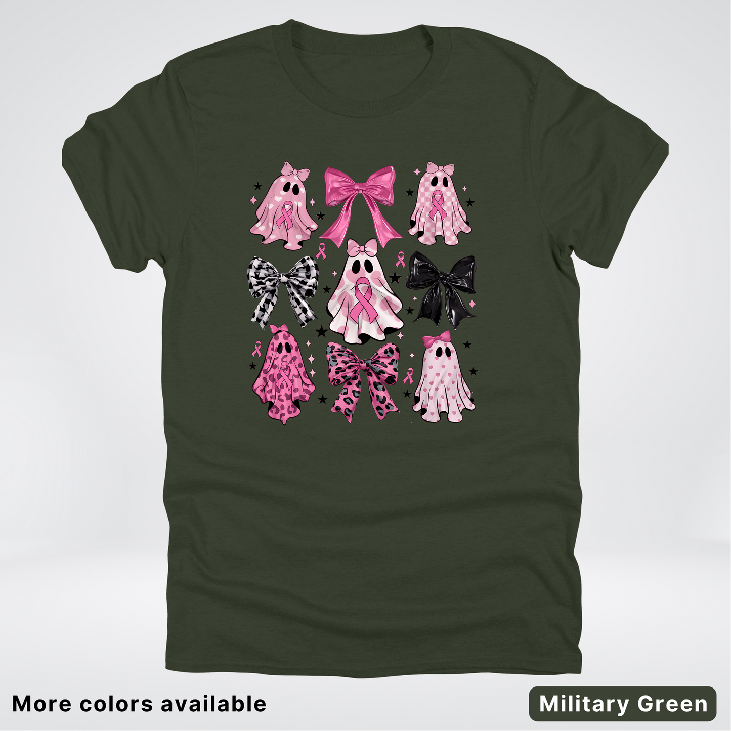 Ghost & Bows Pink Out Coquette - T-Shirt