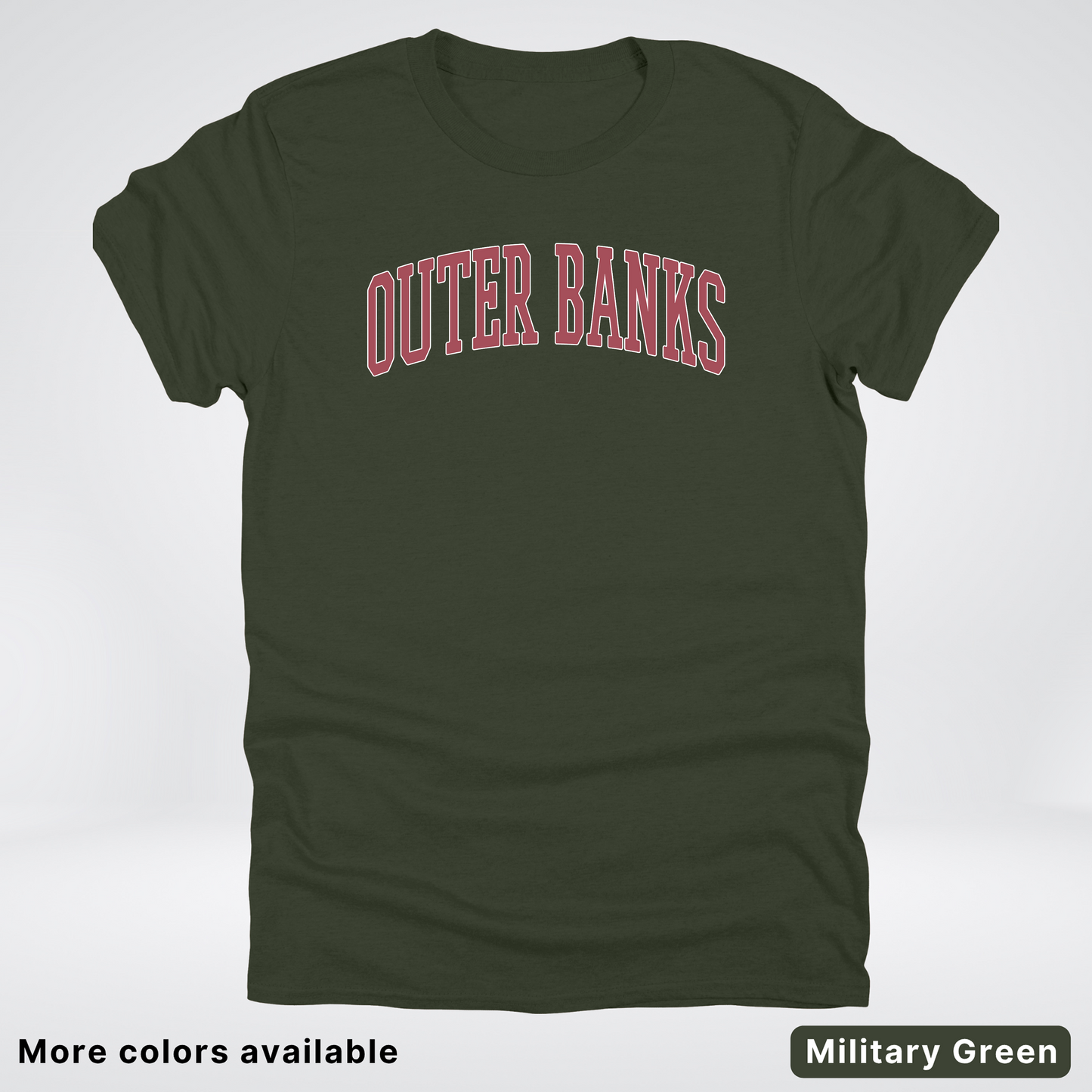 Outer Banks Destination - Red Design - T-Shirt