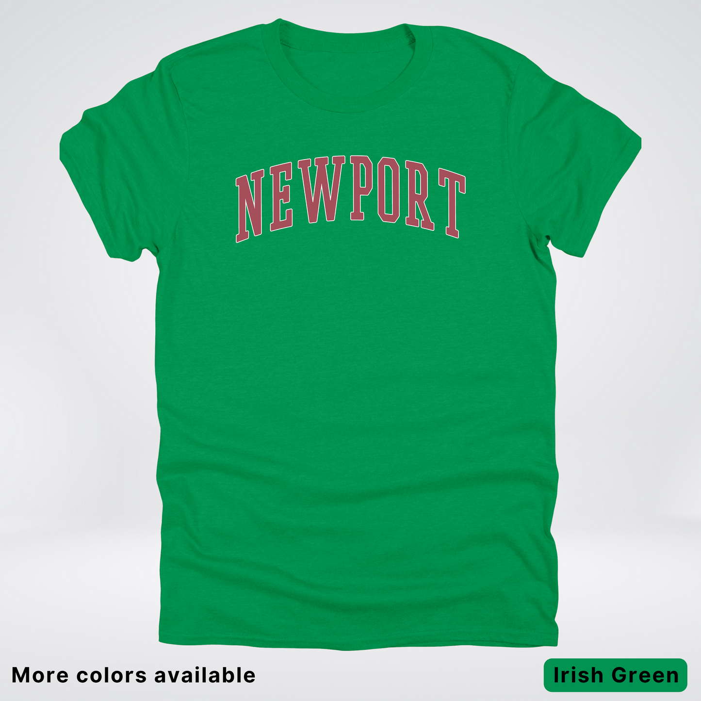Newport Destination - Red Design - T-Shirt