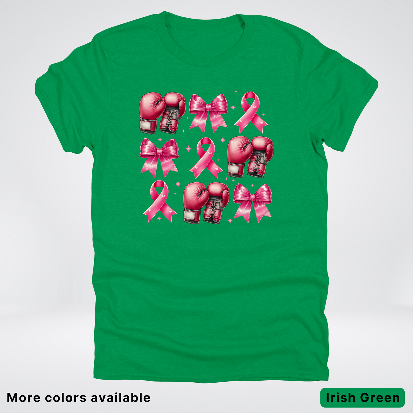 Boxing Coquette Pink Ribbon Pink Out - T-Shirt