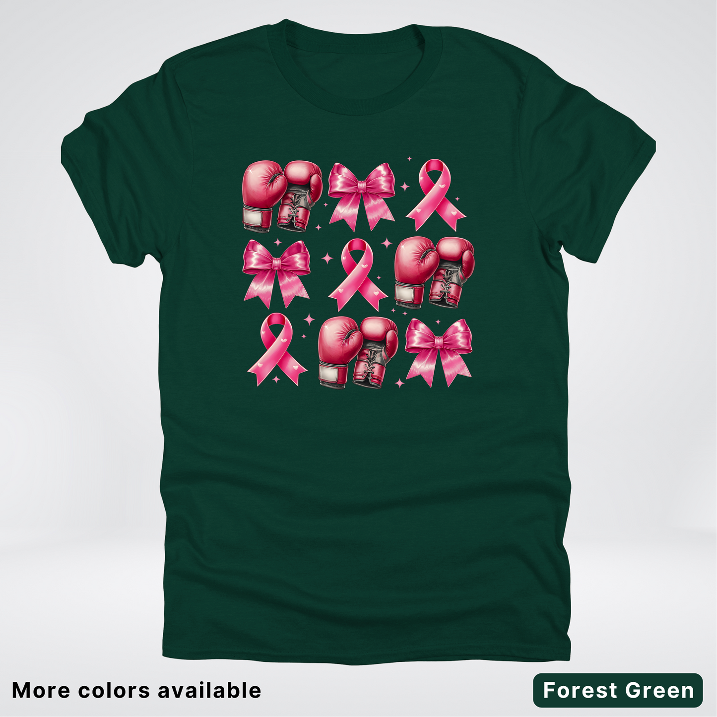 Boxing Coquette Pink Ribbon Pink Out - T-Shirt