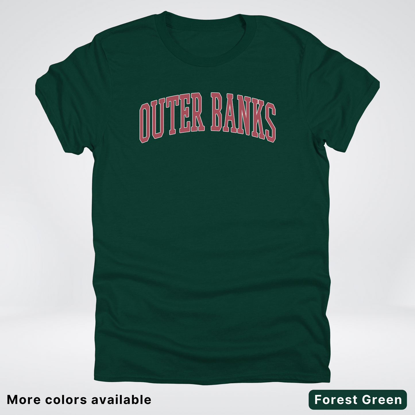 Outer Banks Destination - Red Design - T-Shirt
