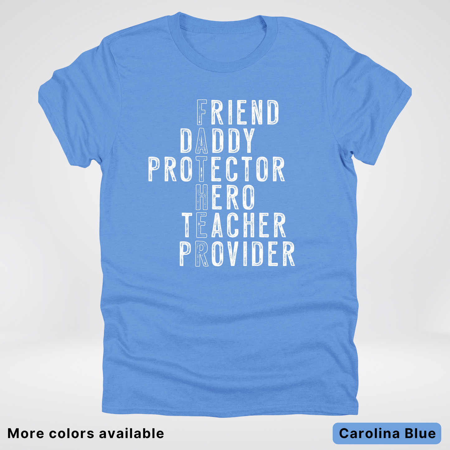 Father Crossword - White Design – Father’s Day T-Shirt