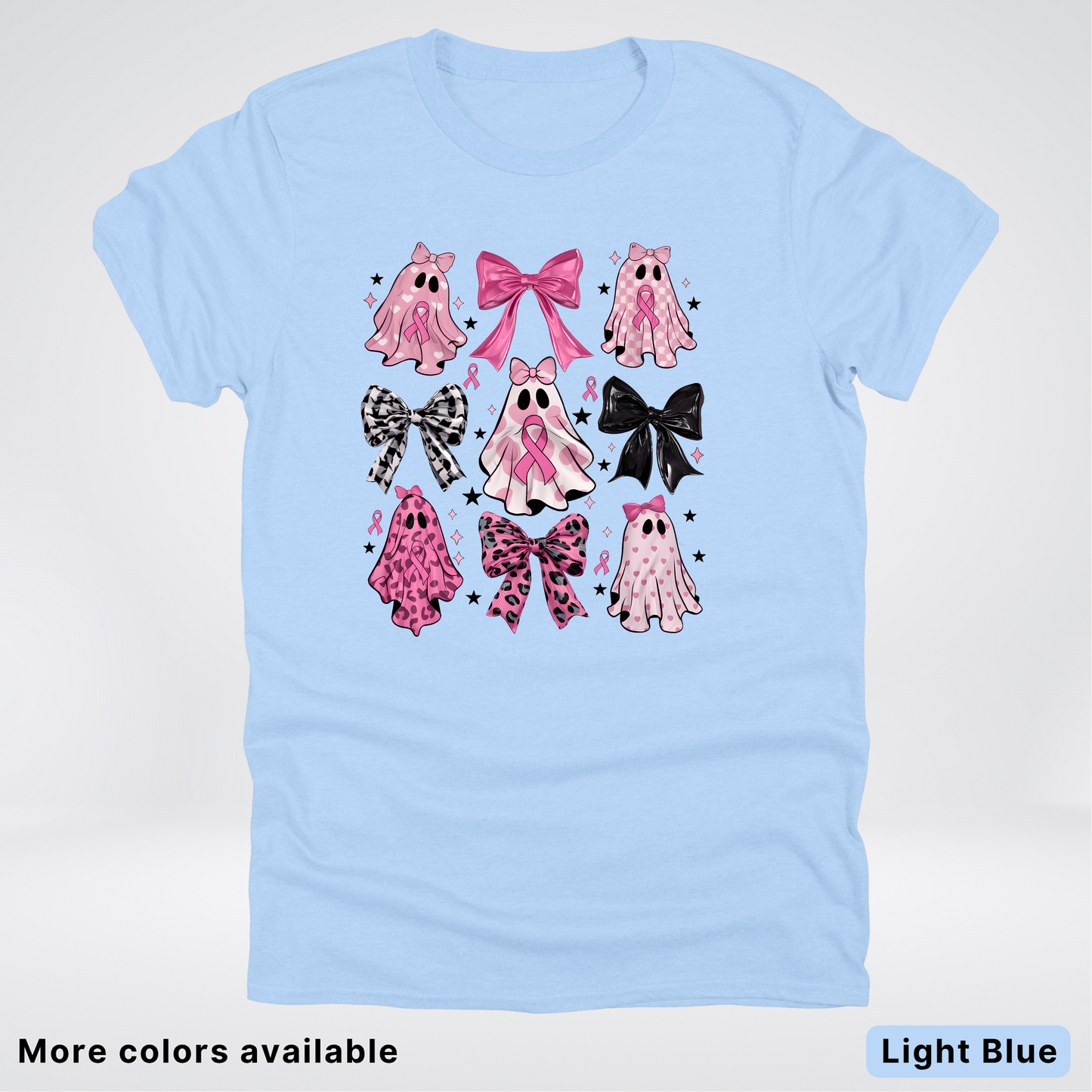 Ghost & Bows Pink Out Coquette - T-Shirt