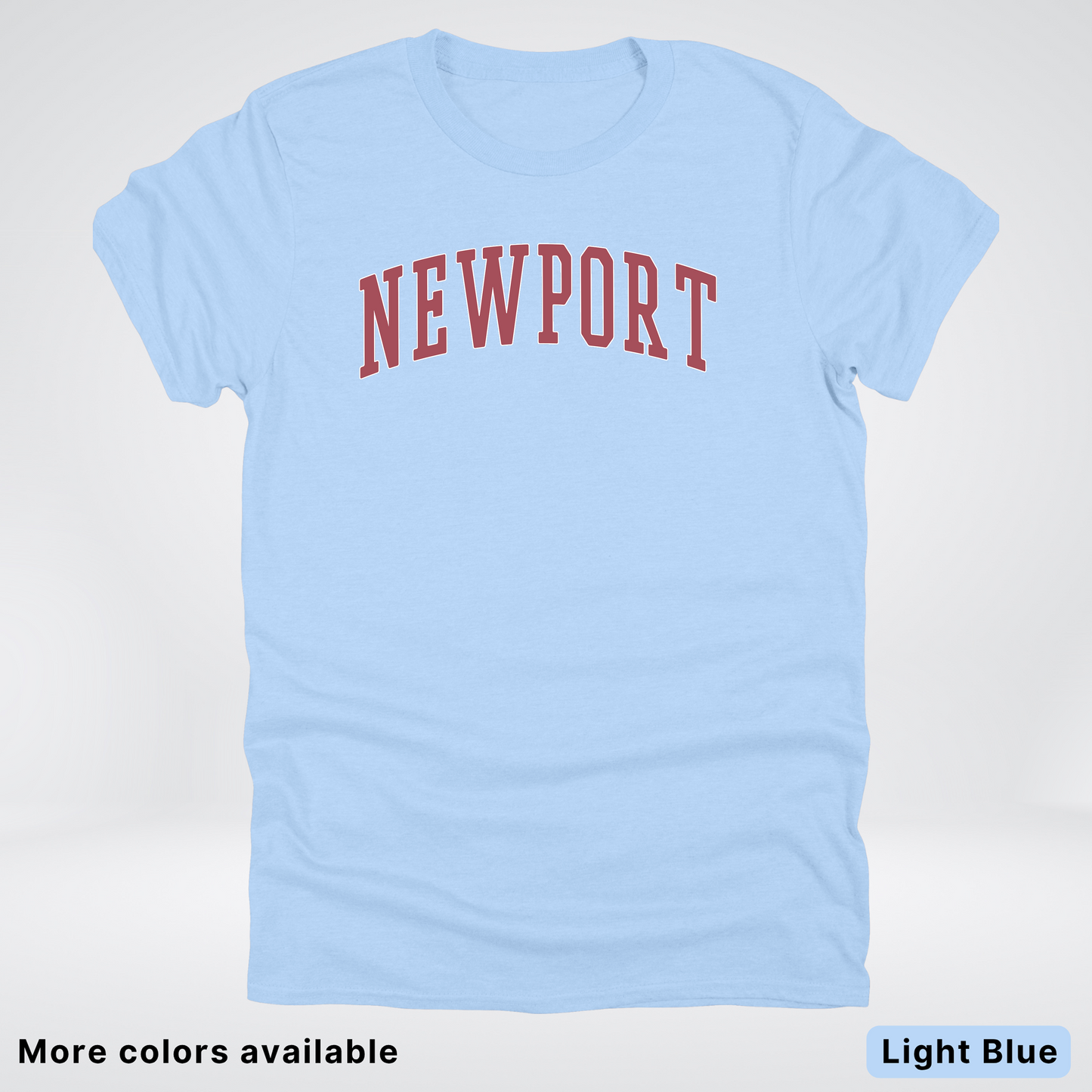 Newport Destination - Red Design - T-Shirt