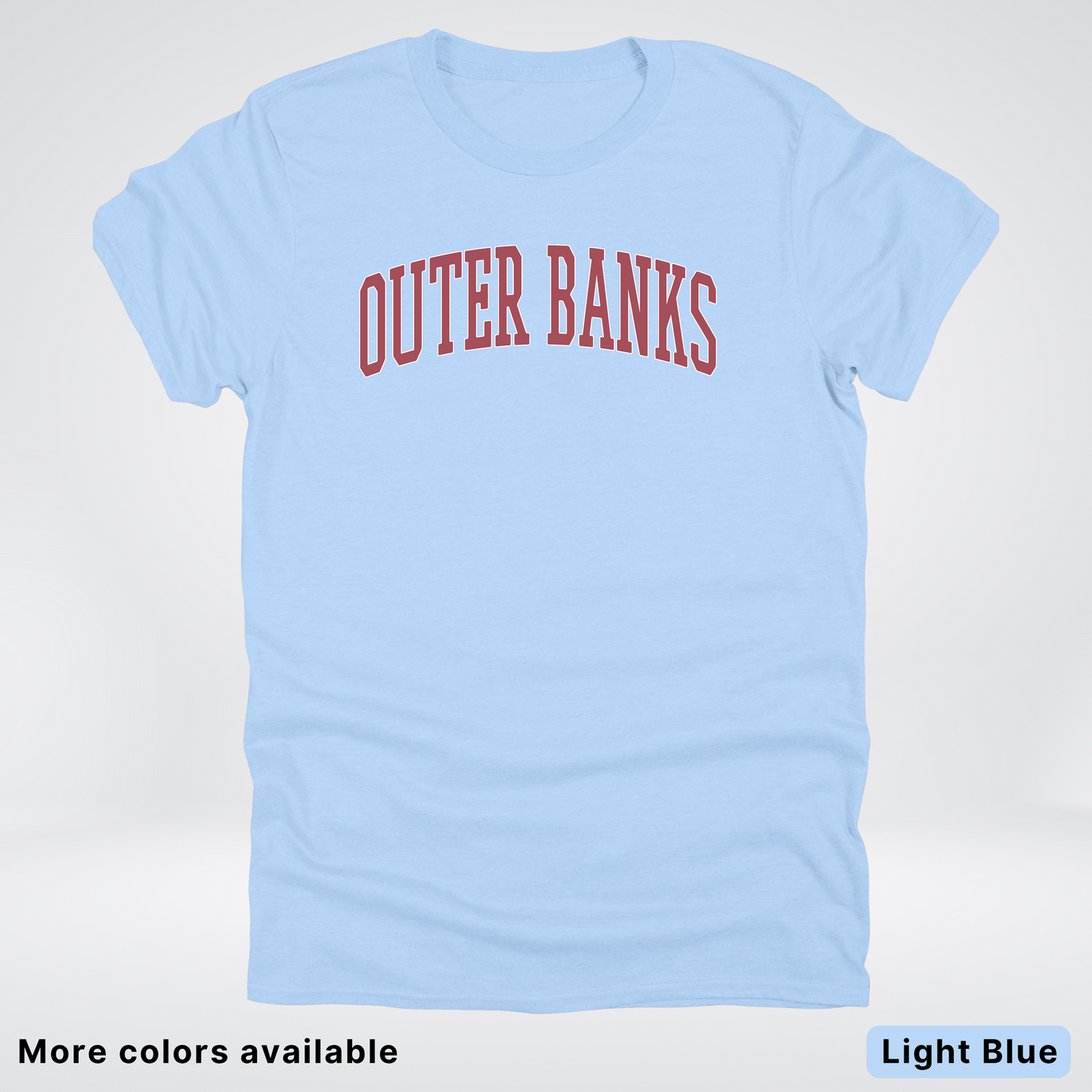 Outer Banks Destination - Red Design - T-Shirt