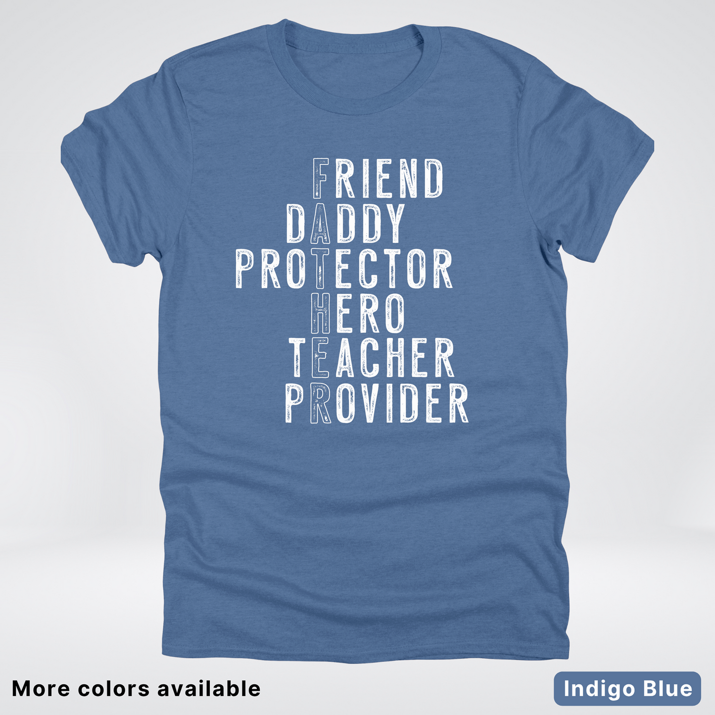Father Crossword - White Design – Father’s Day T-Shirt
