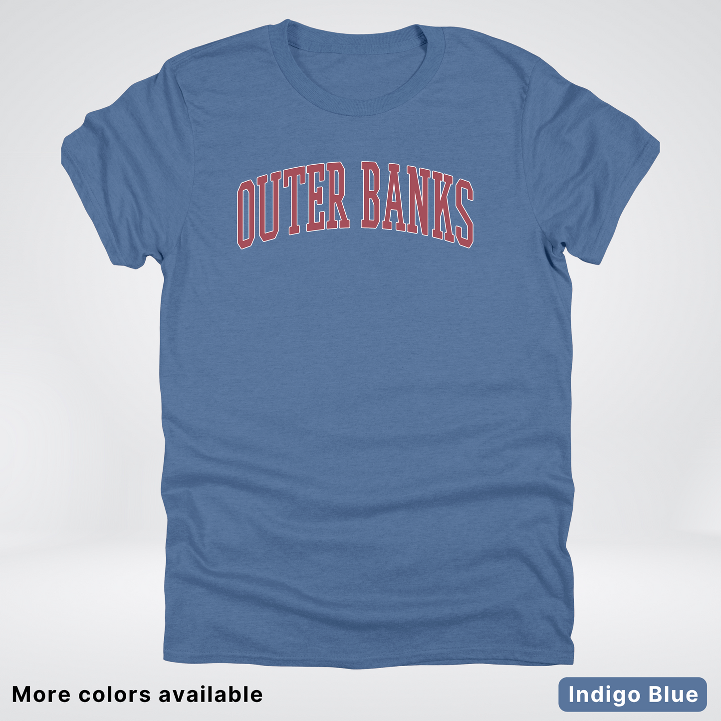 Outer Banks Destination - Red Design - T-Shirt