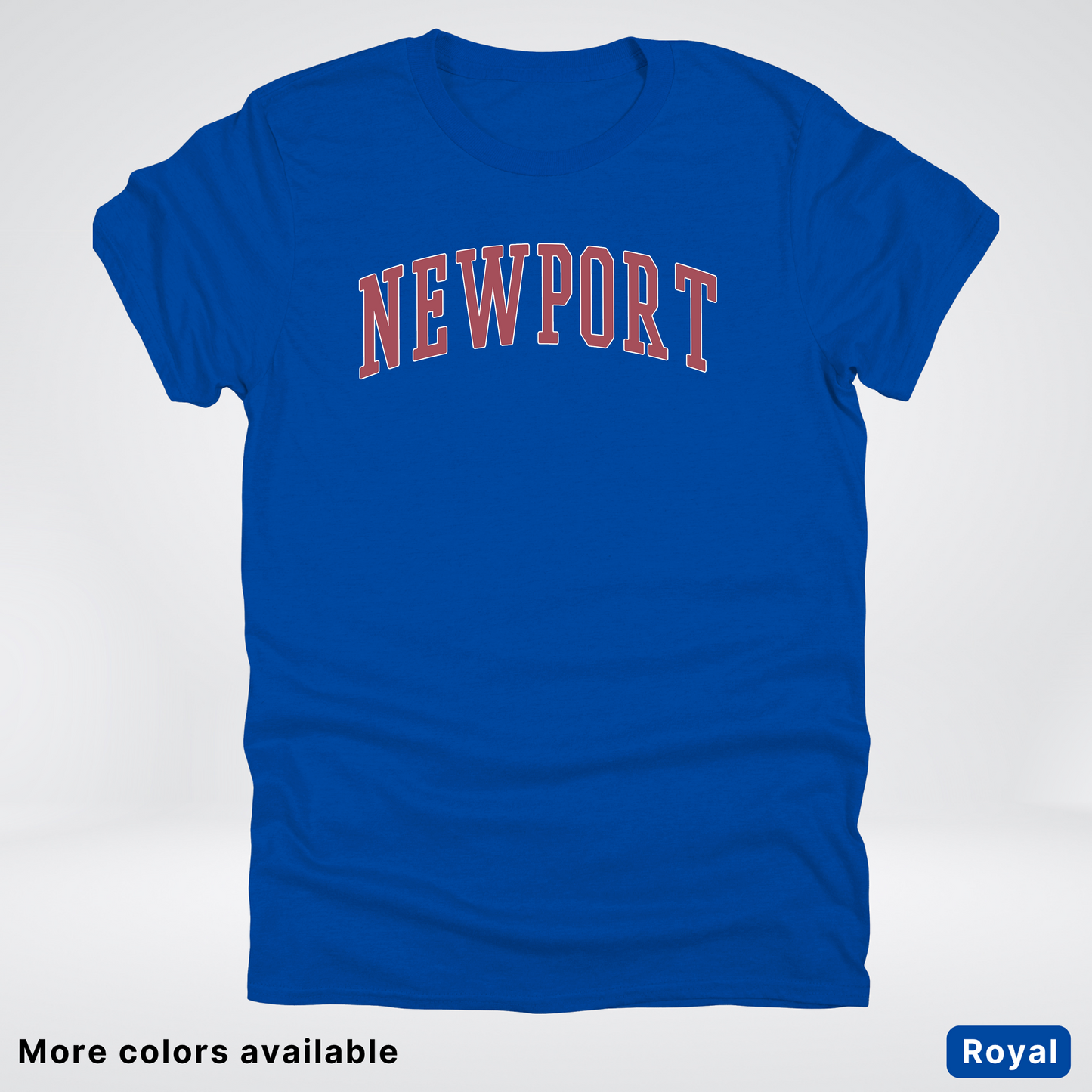 Newport Destination - Red Design - T-Shirt
